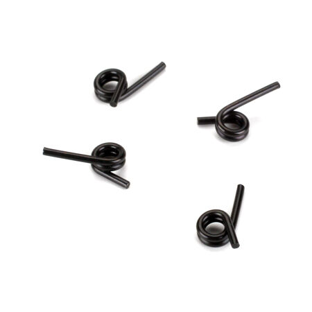 Losi Clutch Springs, Black(4): 8B, 8T