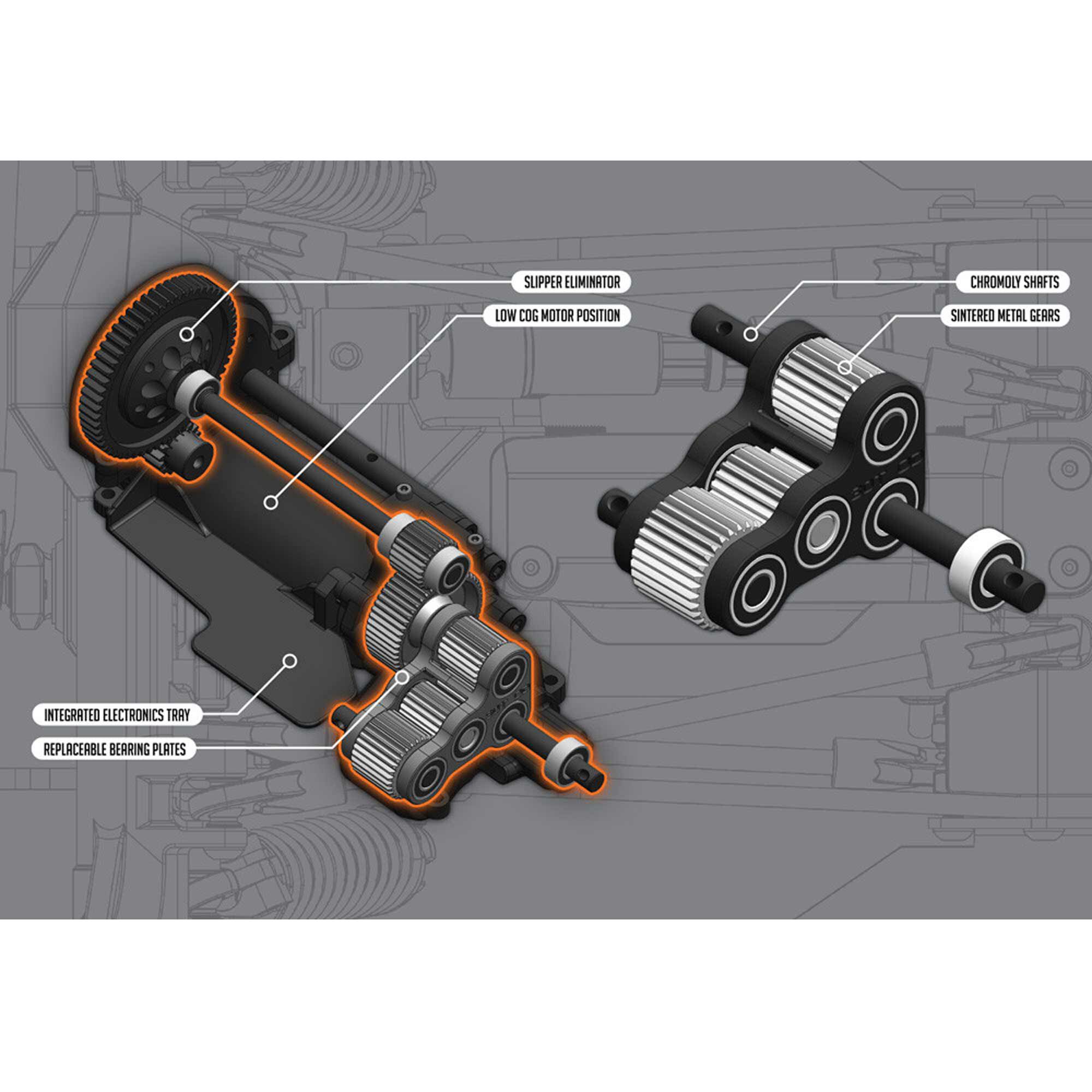 Vanquish Products 1/10 VRD Stance Brushed Rock Crawler RTR, Silver