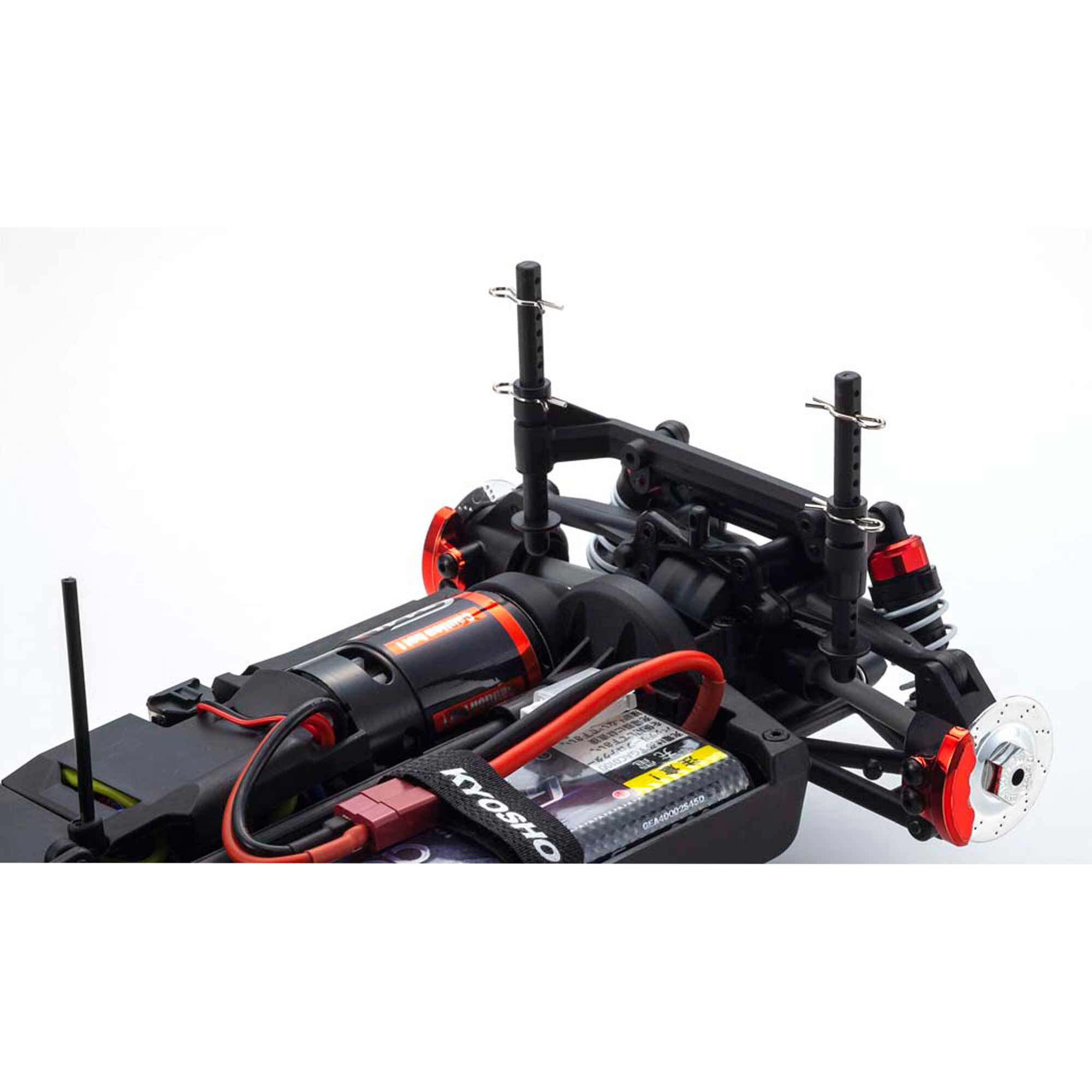 Kyosho 1/10 1967 Pontiac GTO Fazer Mk2 FZ02L Brushed 4x4 On-Road Touring RTR, Tyrol Blue