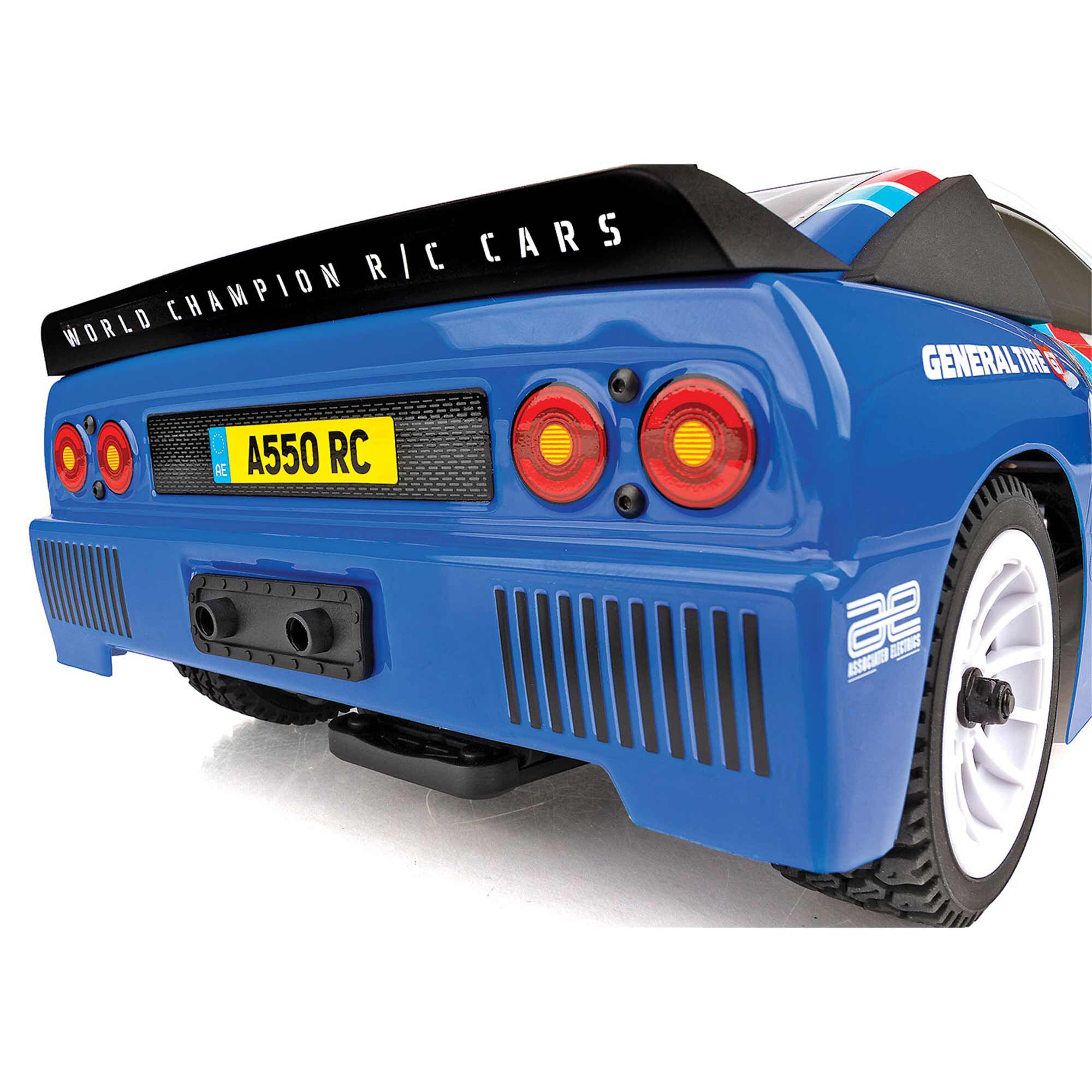 Team Associated 1/10 Apex2 Sport, A550 Rally Car RTR, LiPo Combo