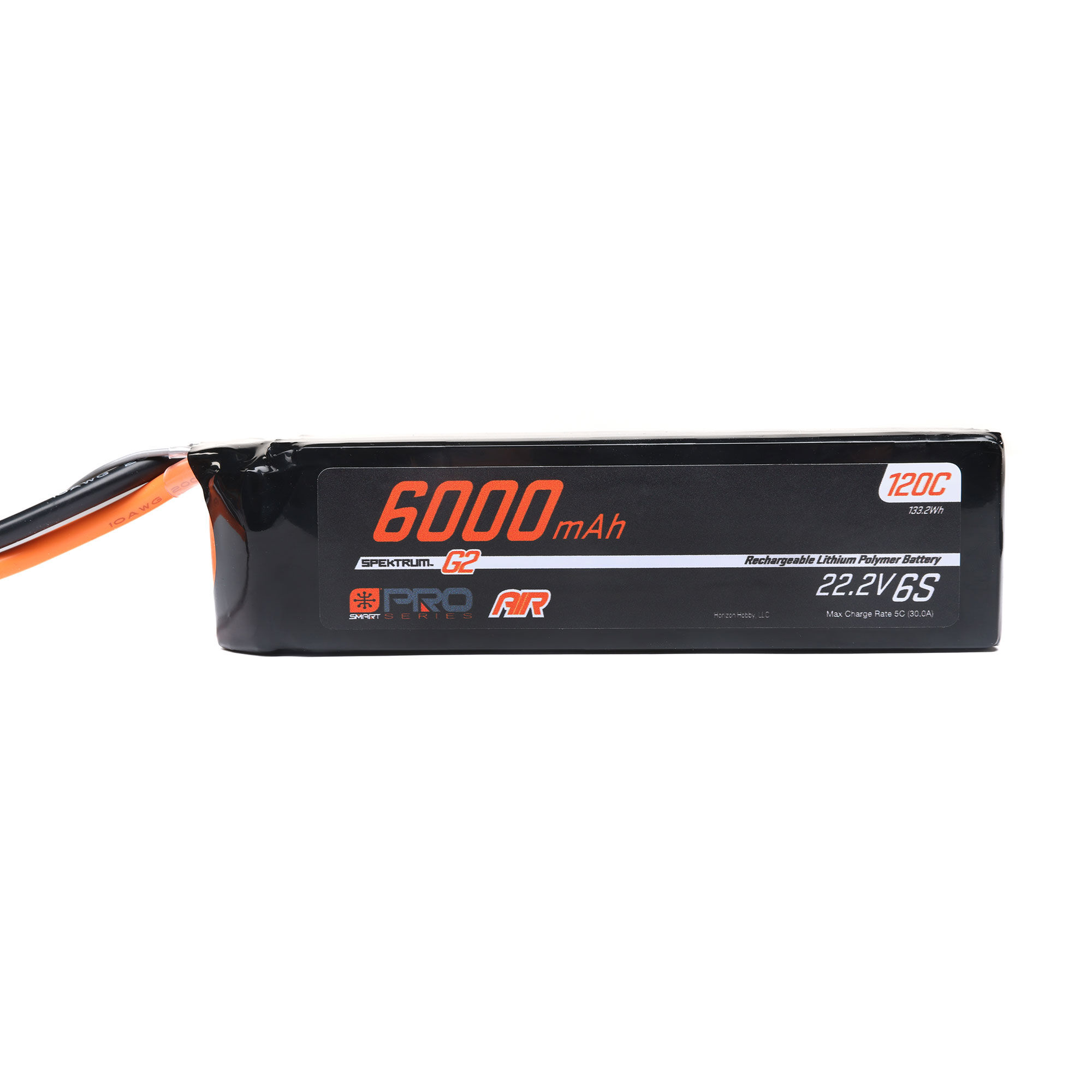 Spektrum Accessories 22.2V 6000mAh 6S 120C Smart G2 Pro Air LiPo Battery: IC5