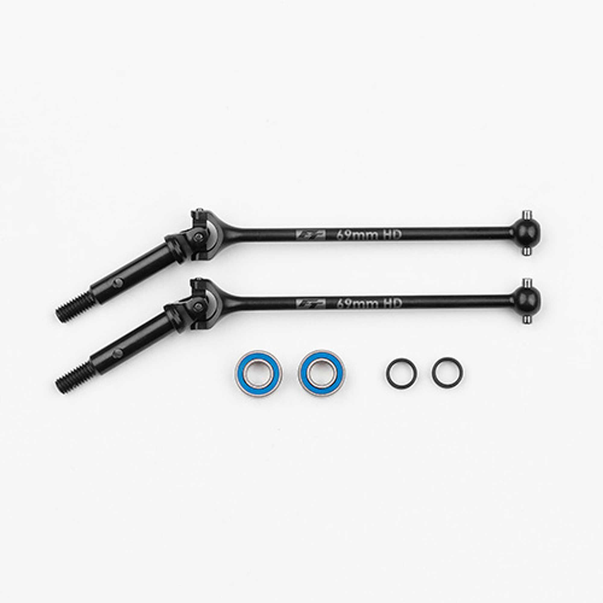 Team Associated RC10B7 FT Universal Driveshaft Set, 69mm