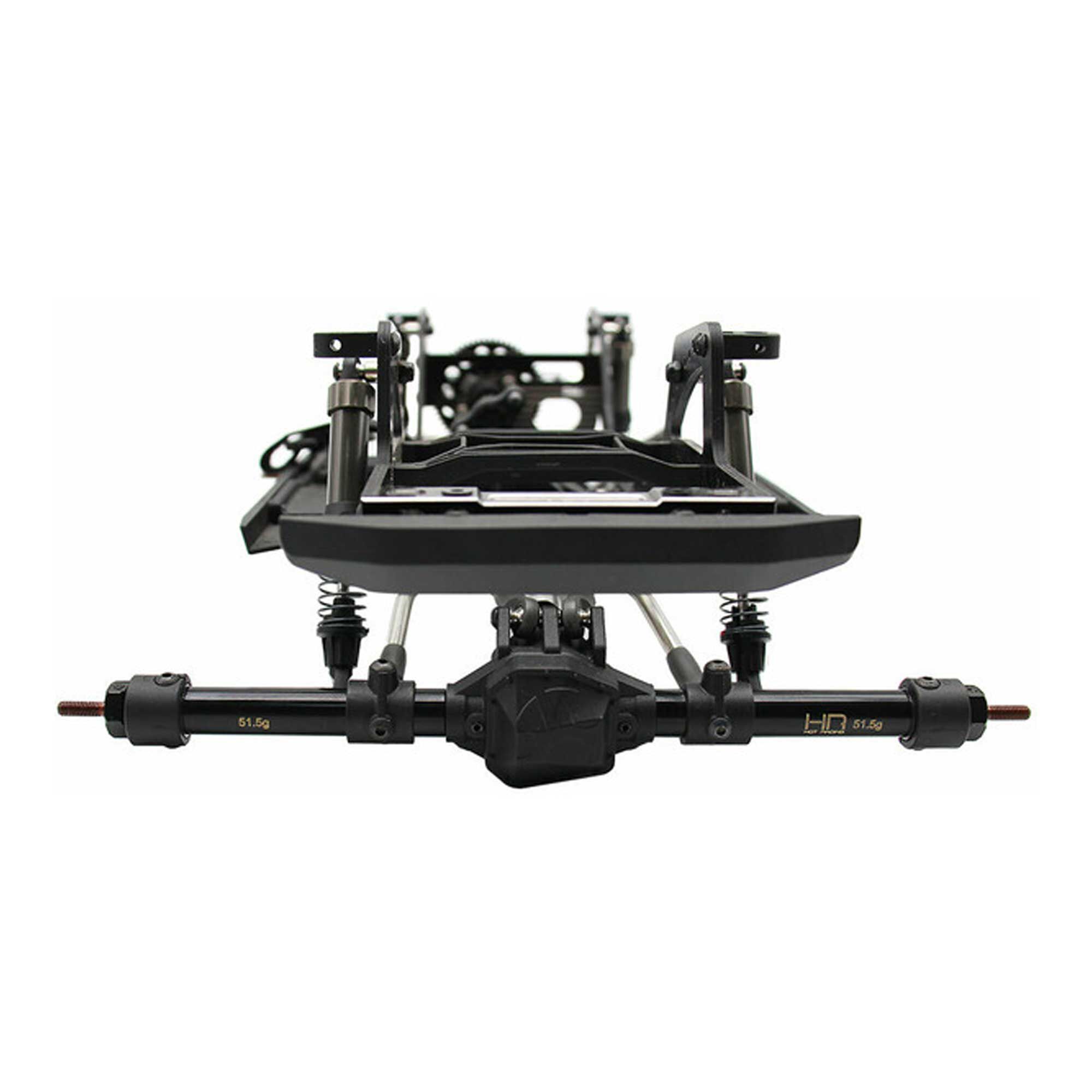 Hot Racing 20mm Wide Brass Axle Tube Set: PRO