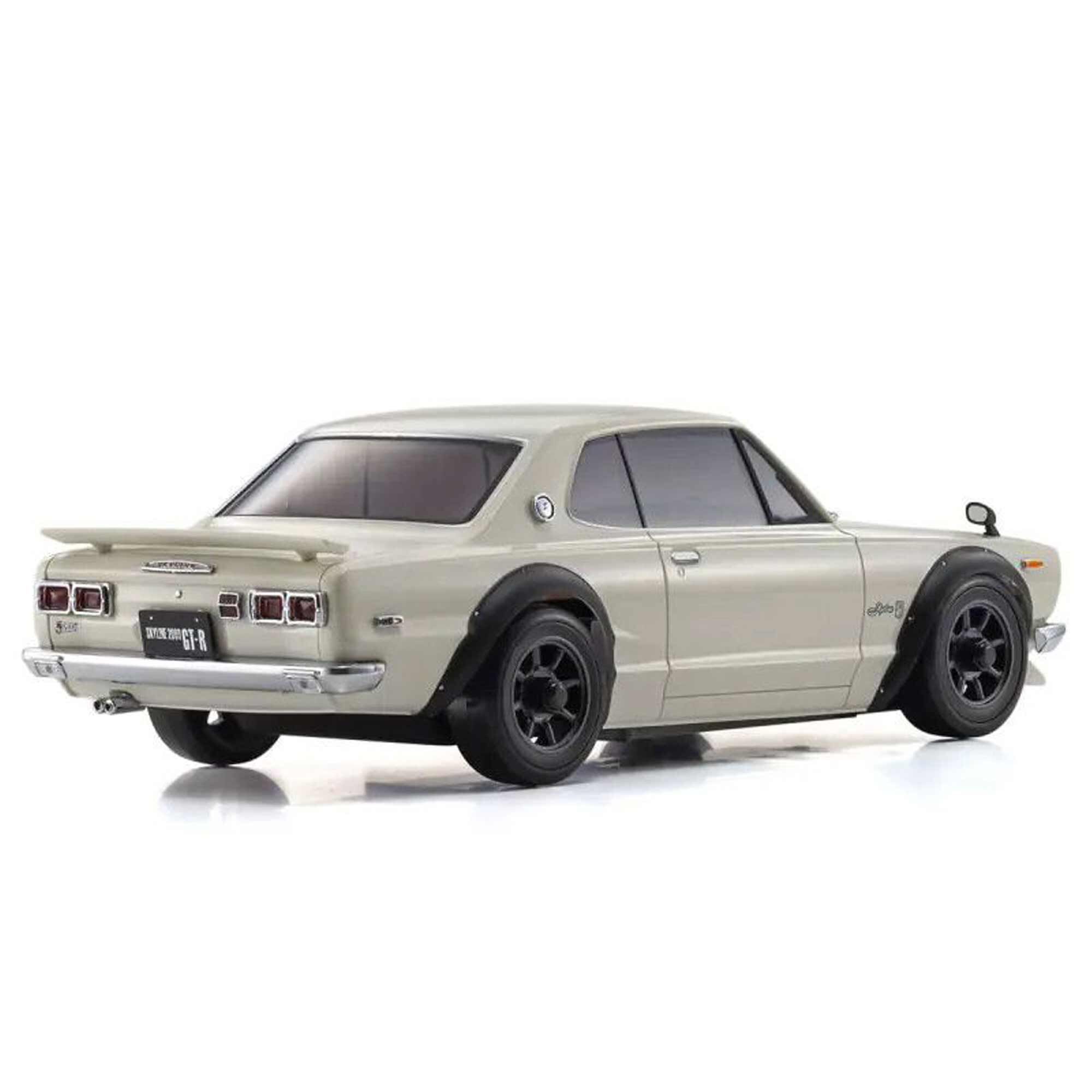 Kyosho 1/28 Skyline 2000GT-R KPGC10 Mini-Z AWD RTR, White