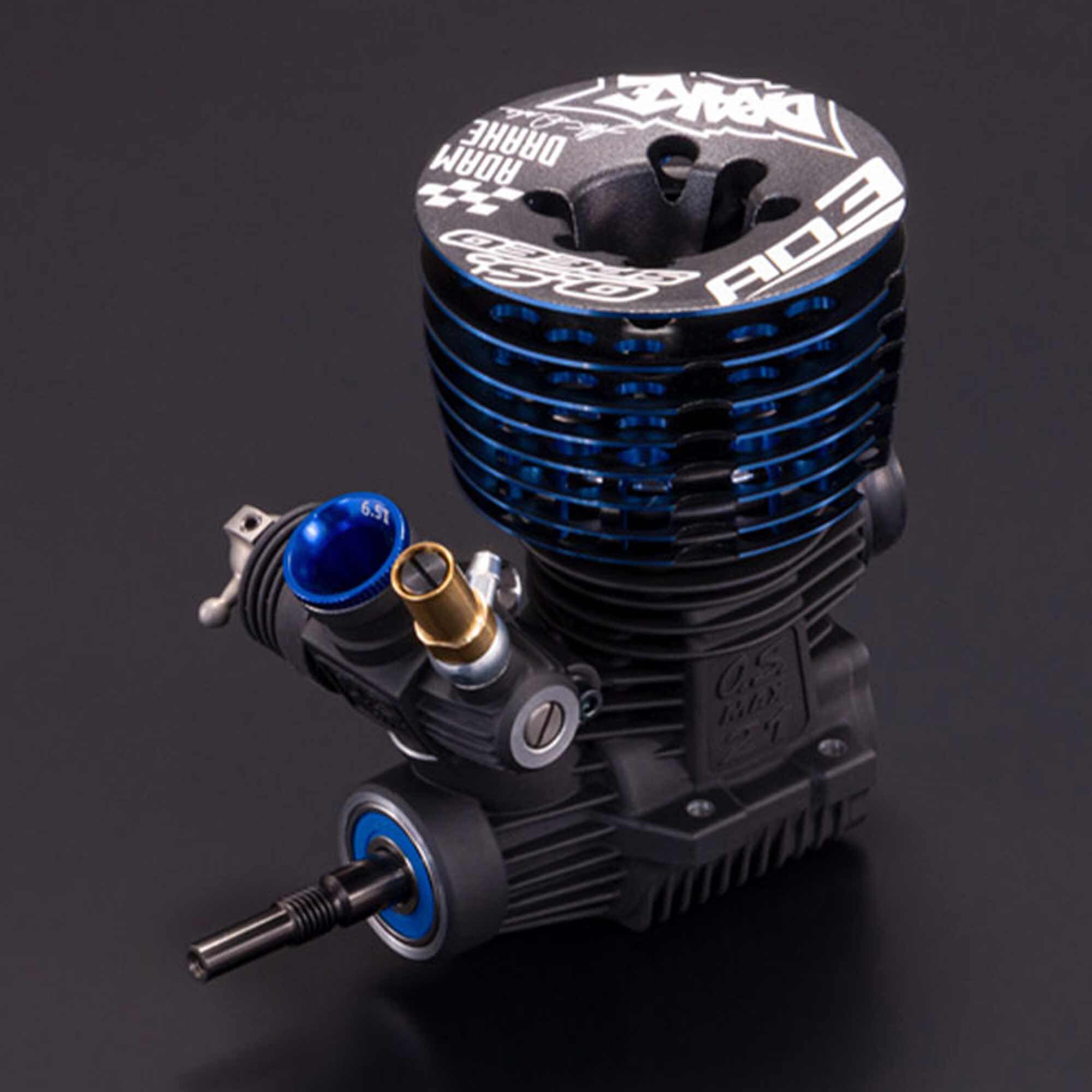 OS Engines O.S. Speed B21 Adam Drake Edition 3, 1/8 Buggy Engine & Pipe Combo Set