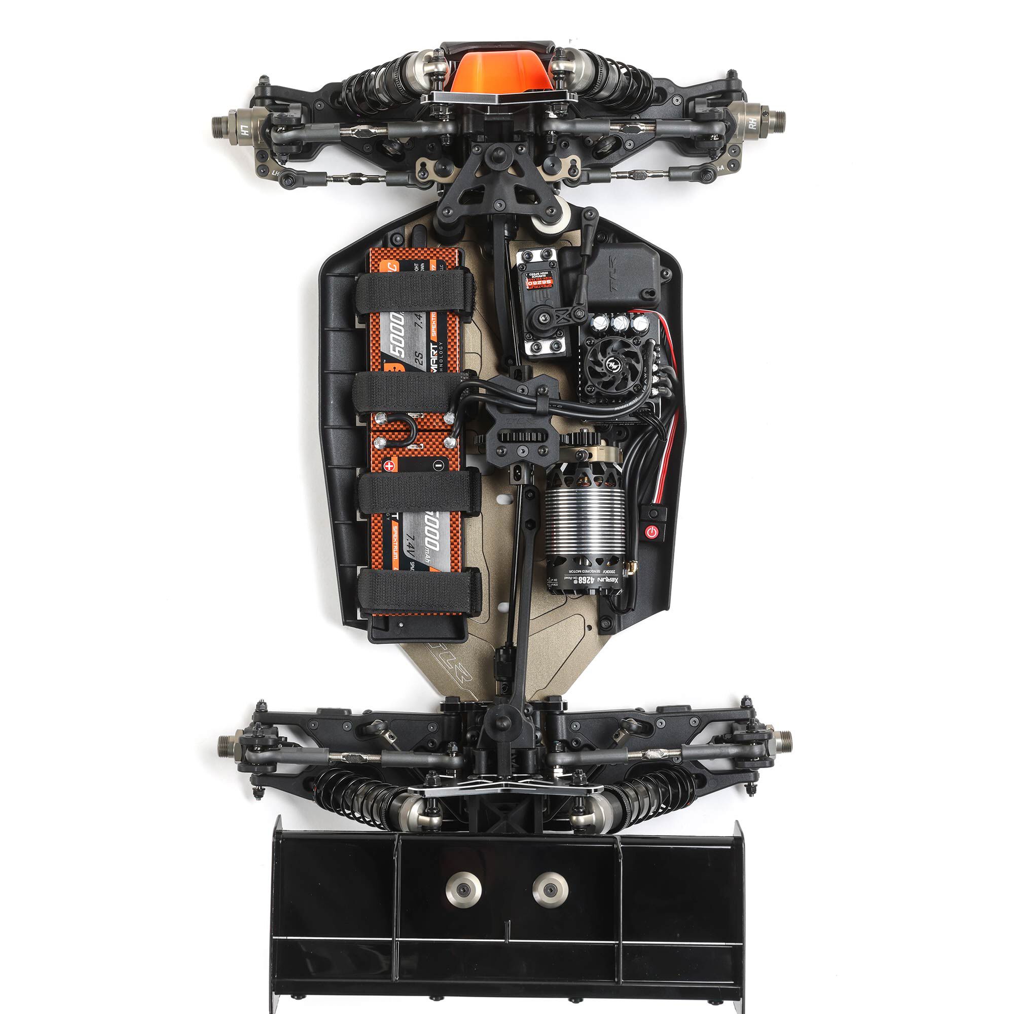 Team Losi Racing 1/8 8IGHT-X/E 2.0 Combo 4X4 Nitro/Electric Race Buggy Kit