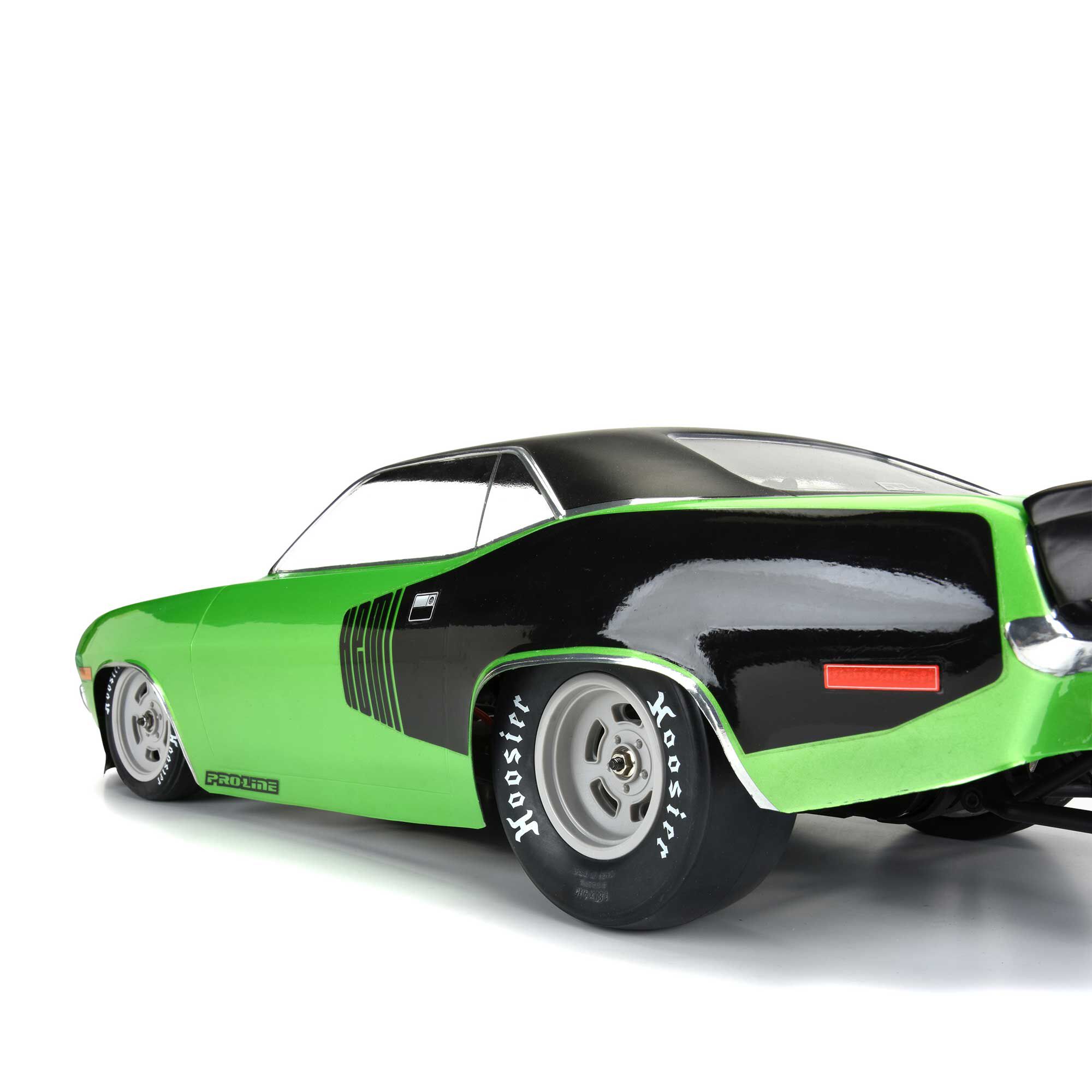 Pro-Line Racing 1/10 Slot Mag Drag Spec Rear 2.2"/3.0" 12mm Drag Wheels (2) Gray