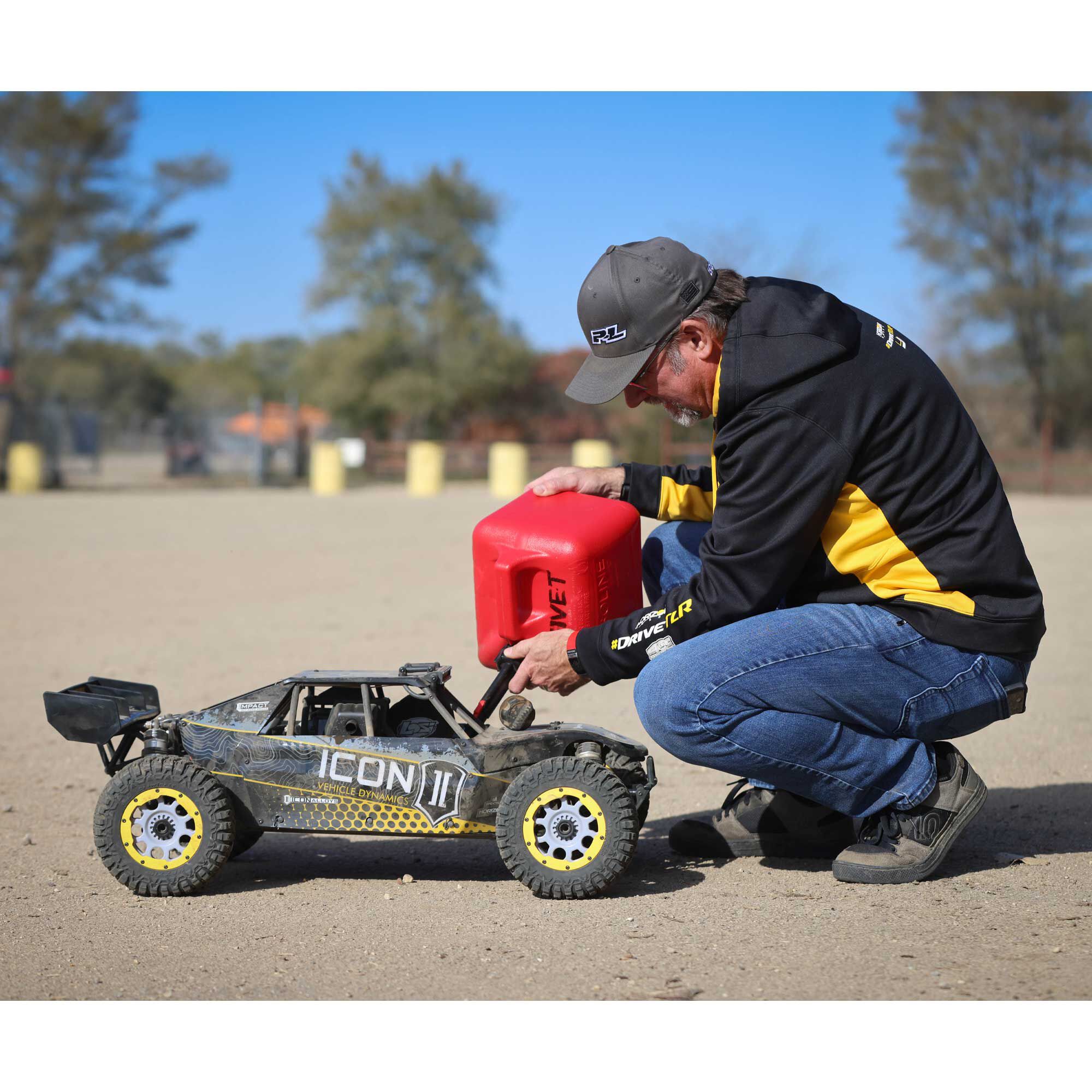 Losi 1/5 DBXL 2.0 Icon 4X4 RTR Gas Desert Buggy, Black