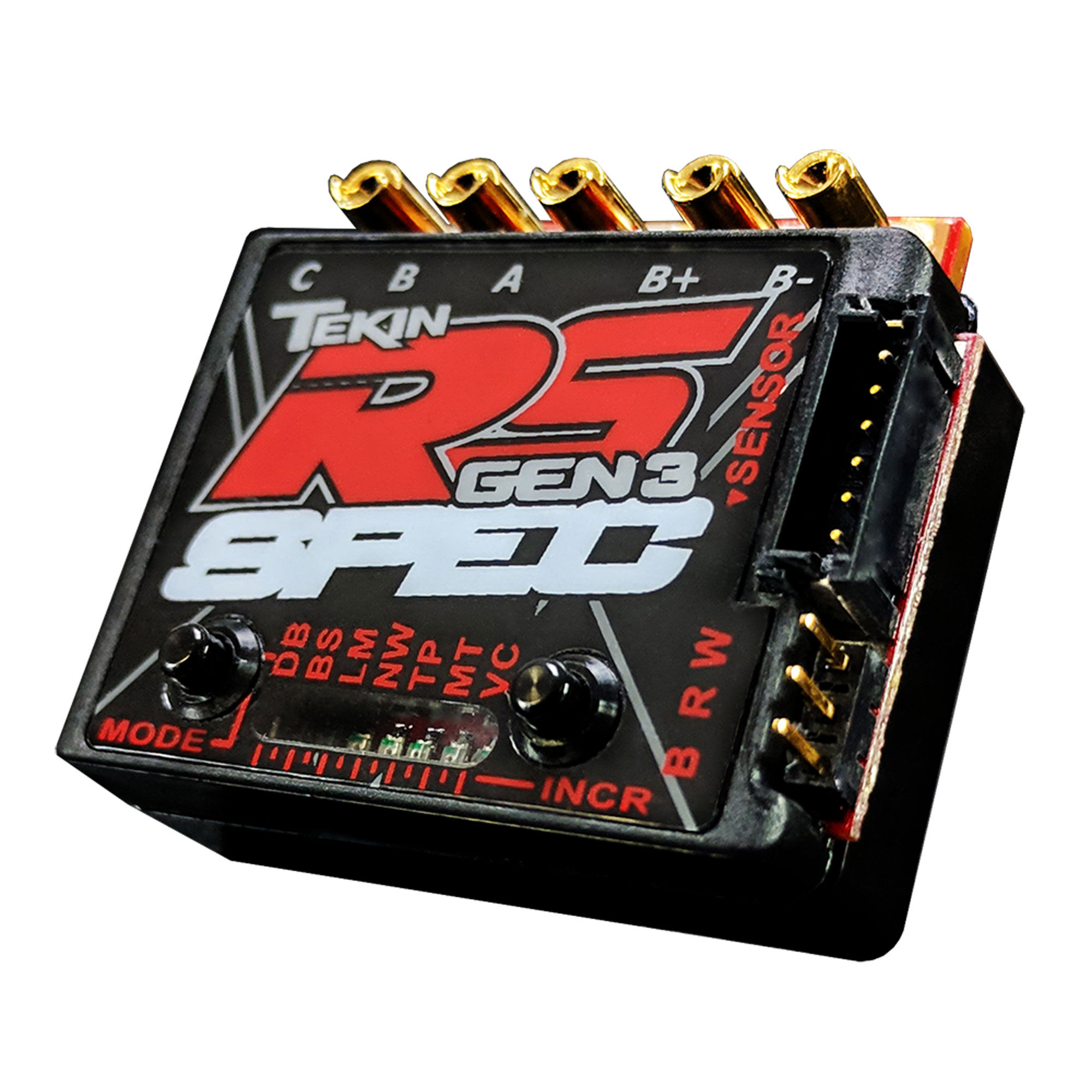 Tekin RS Gen3 Brushless Sensored/Sensorless D2 ESC 13.5T Limit
