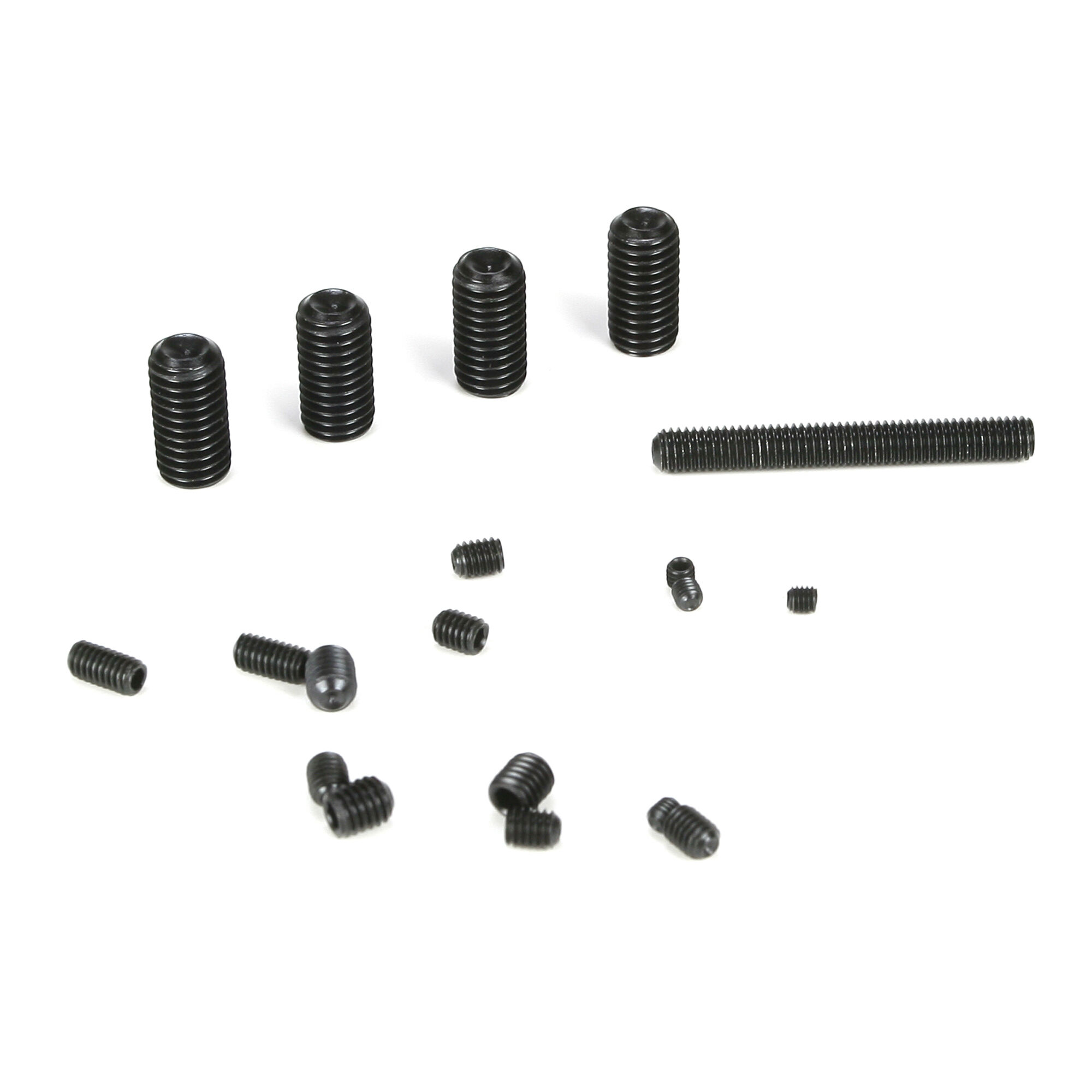 Losi Set Screw Asst. 3,4,5 & 8MM (19): 5IVE-T, MINI WRC