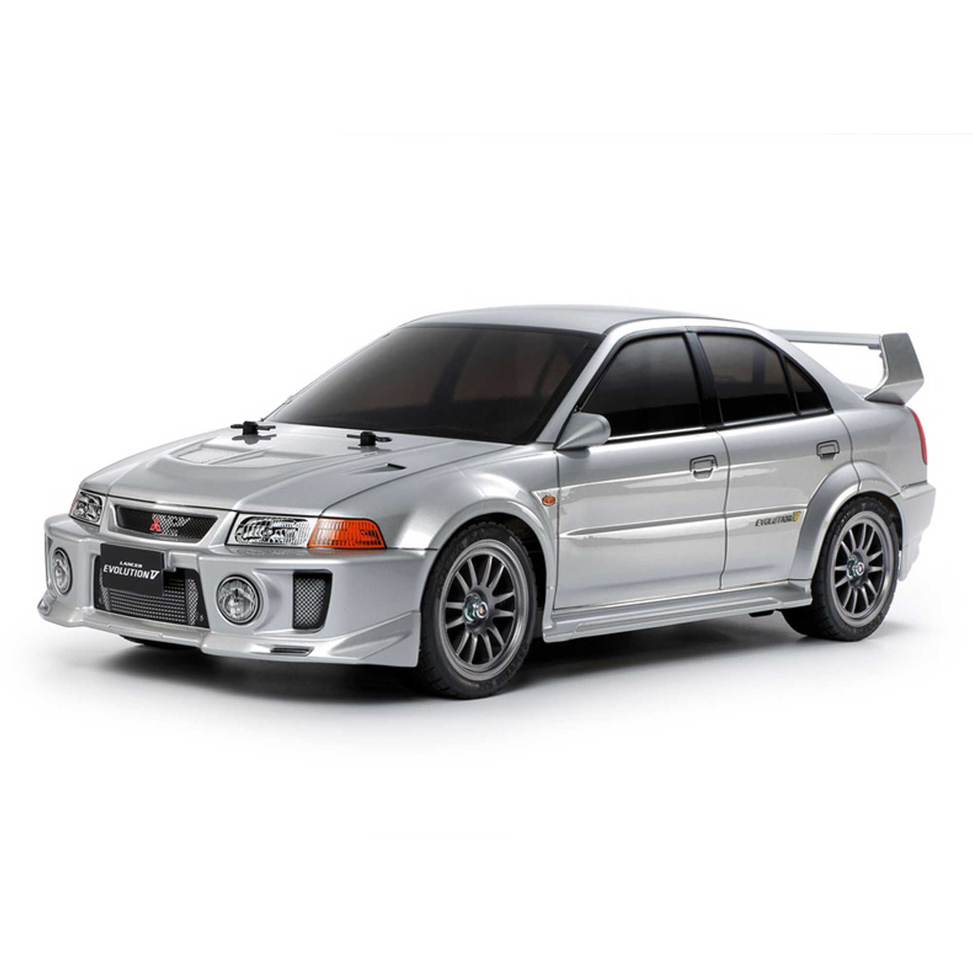 Tamiya 1/10 Mitsubishi Lancer Evolution V TT-02 4x4 On-Road Touring Kit