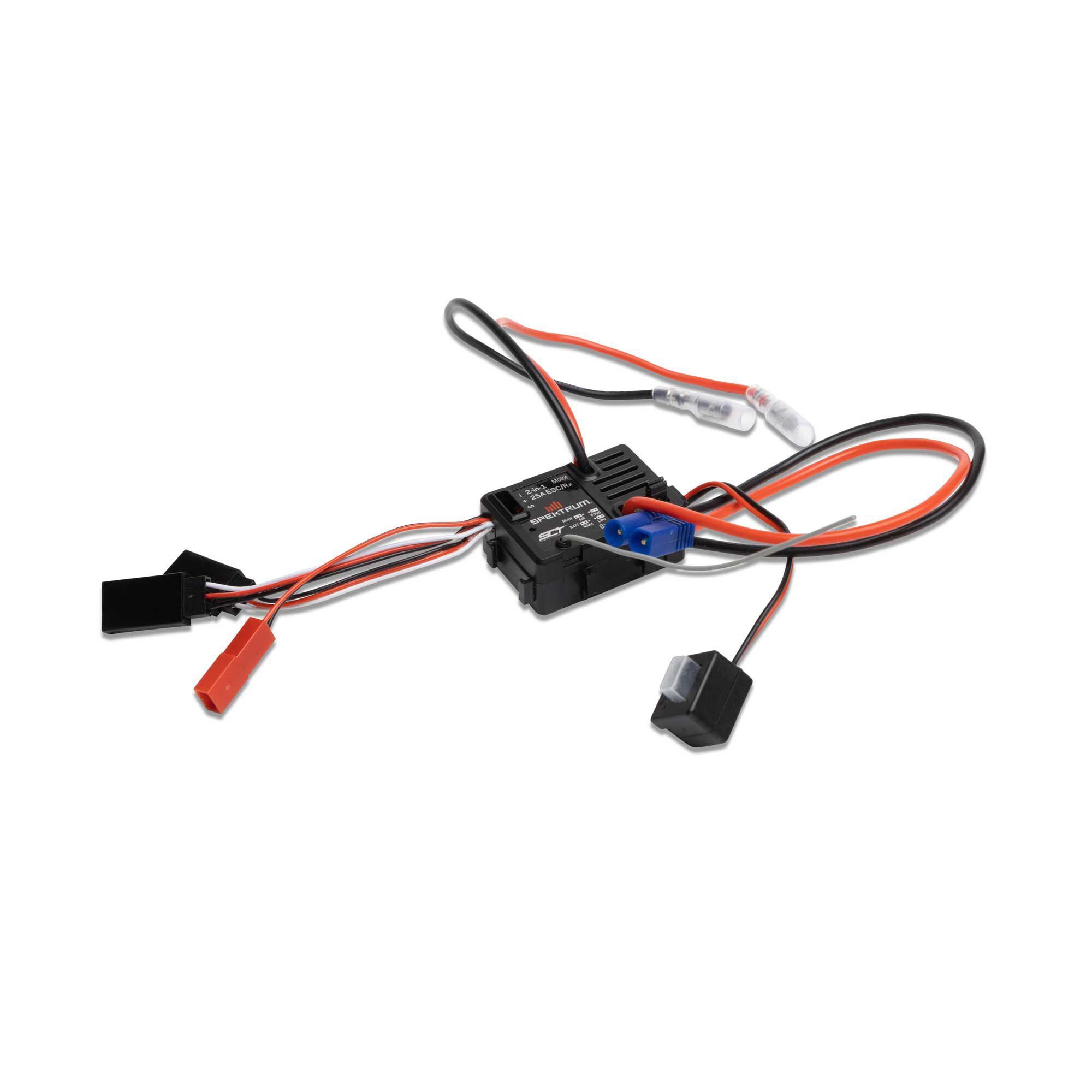 Spektrum Accessories 1/18 2-in-1 25A SLT ESC/Receiver: Rock Crawler