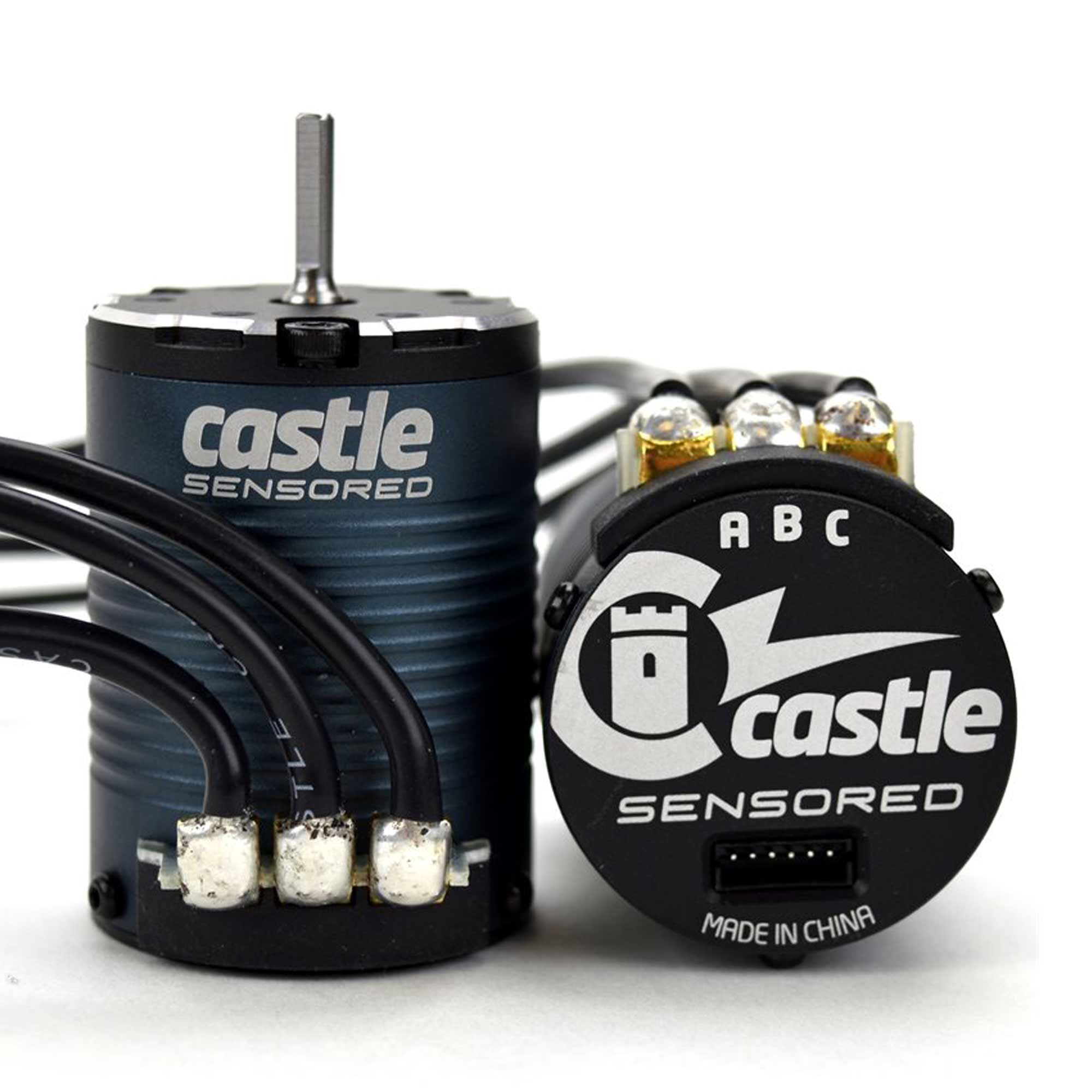 Castle Creations Mamba Micro X2, 16.8V, Waterproof Sensored ESC W1406-2850KV Combo