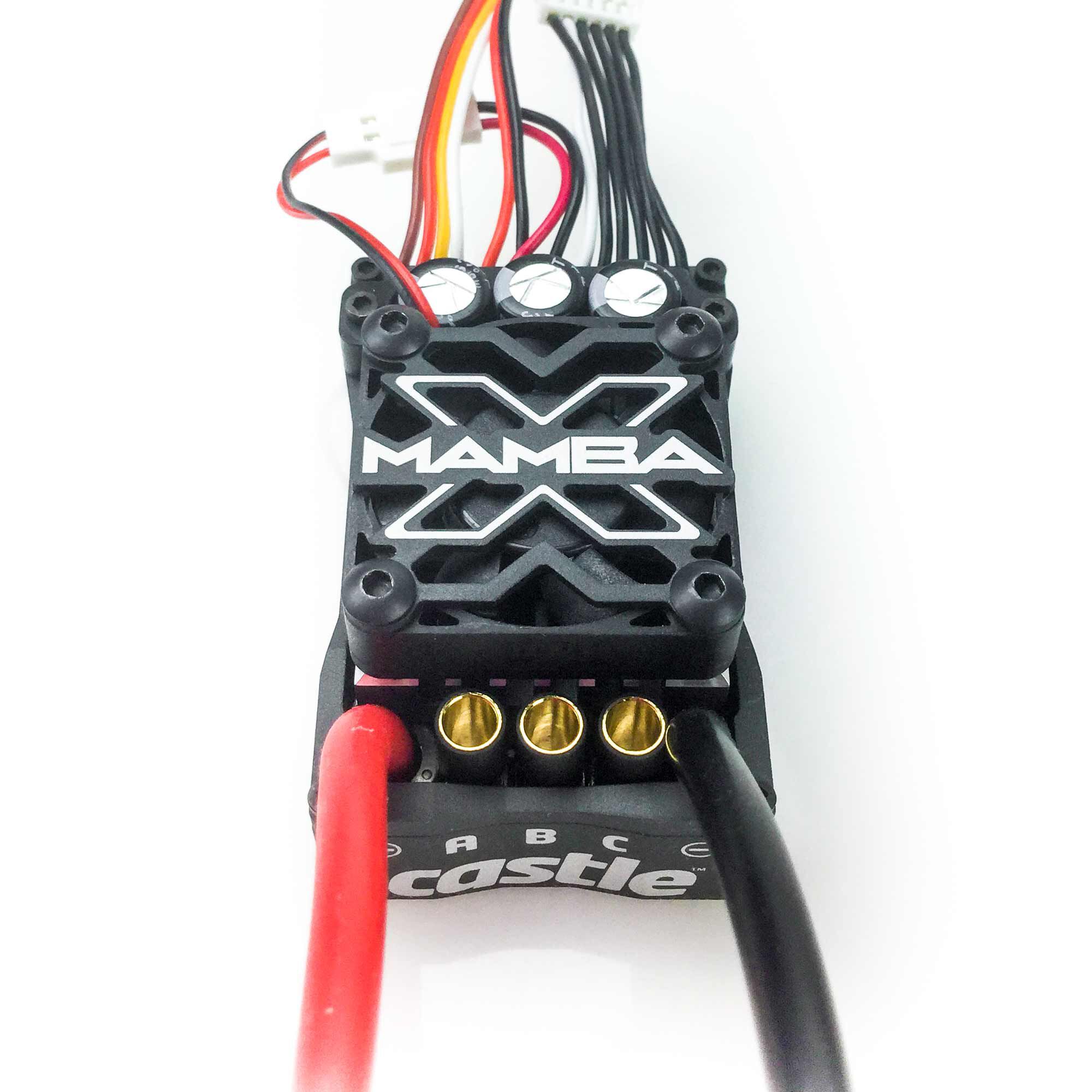 Castle Creations MAMBA X SCT Brushless ESC / 1412-2100KV 5mm Sensored Motor Combo