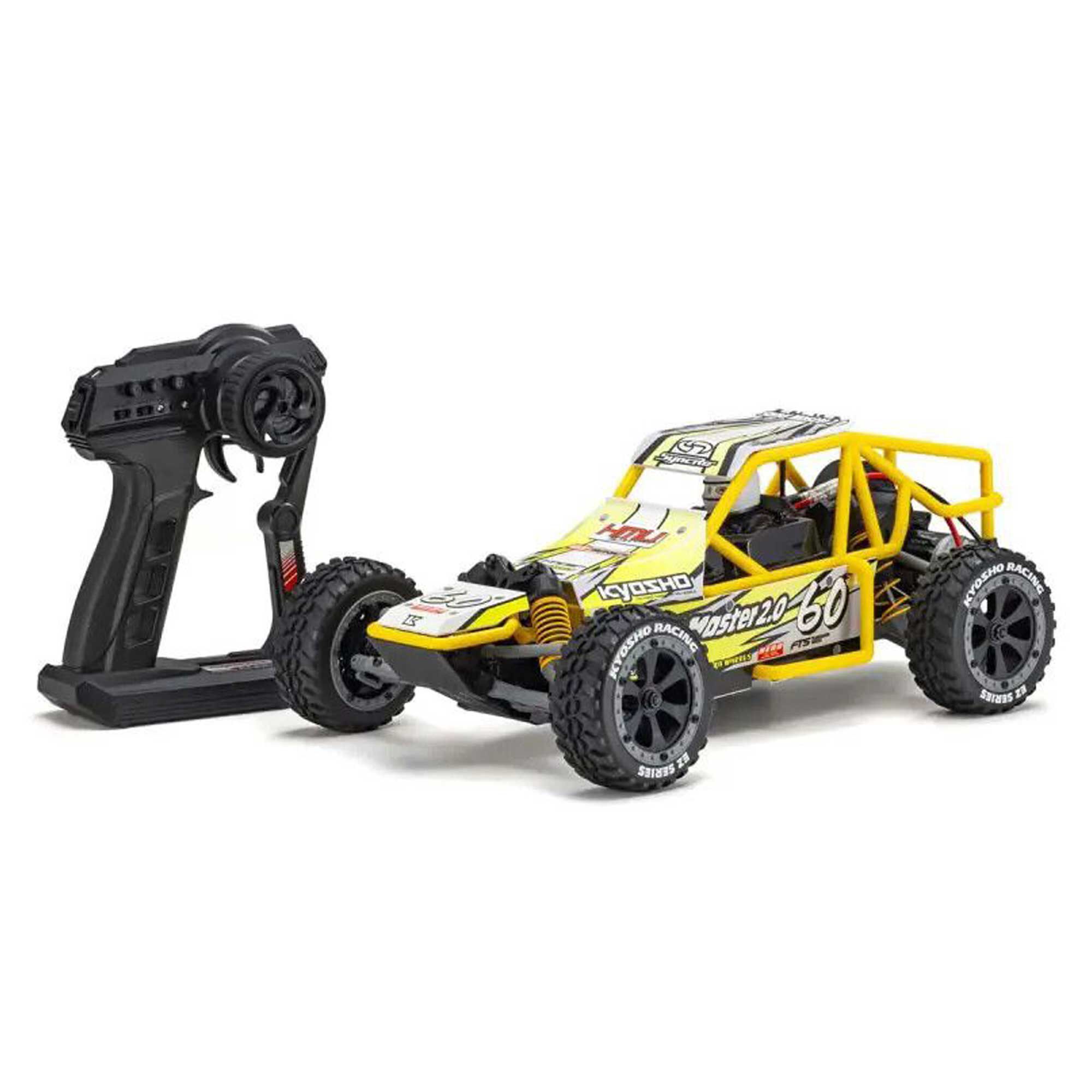 Kyosho 1/10 Sandmaster 2.0 4x4 Buggy RTR, Yellow