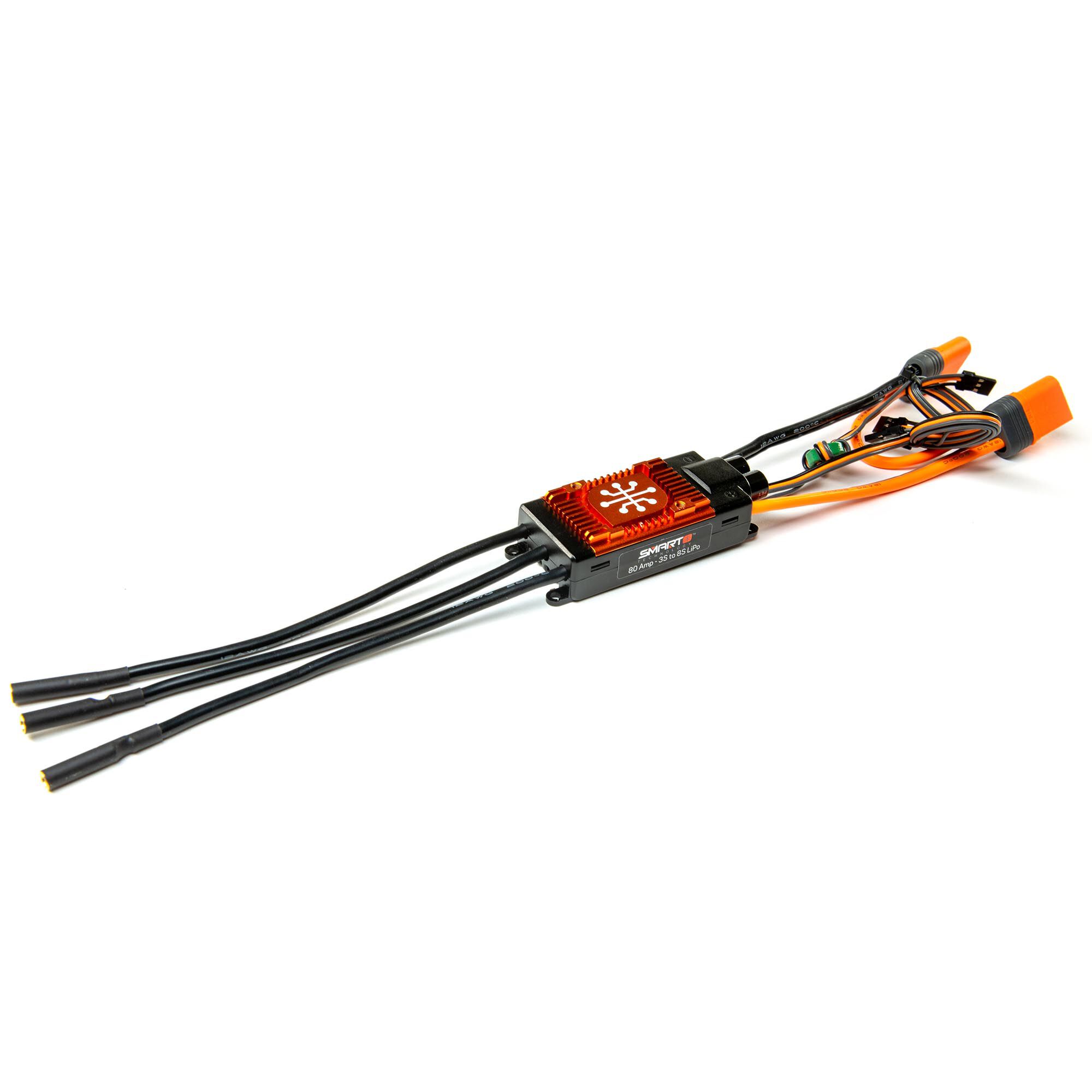 Spektrum Accessories Avian 80-Amp Brushless Smart ESC, 3S-8S