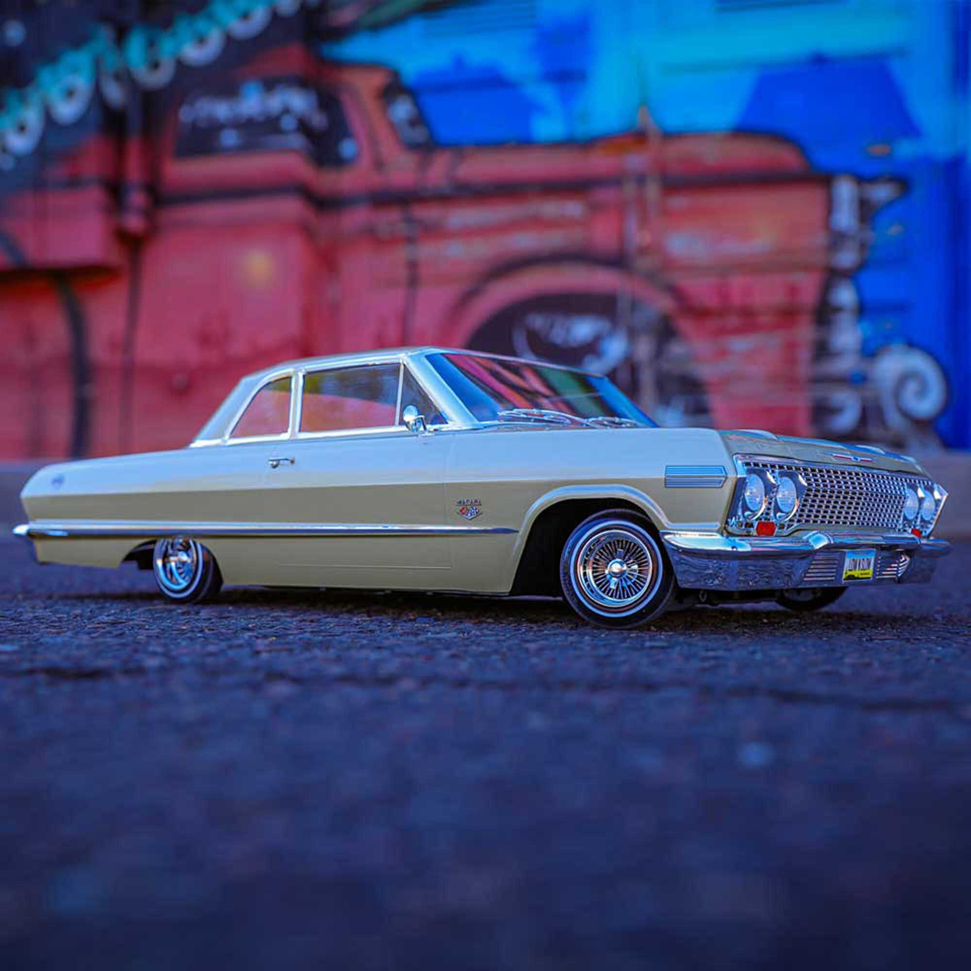 Redcat Racing 1/10 SixtyThree Chevy Impala SS 2WD Hopping Lowrider RTR, Champagne