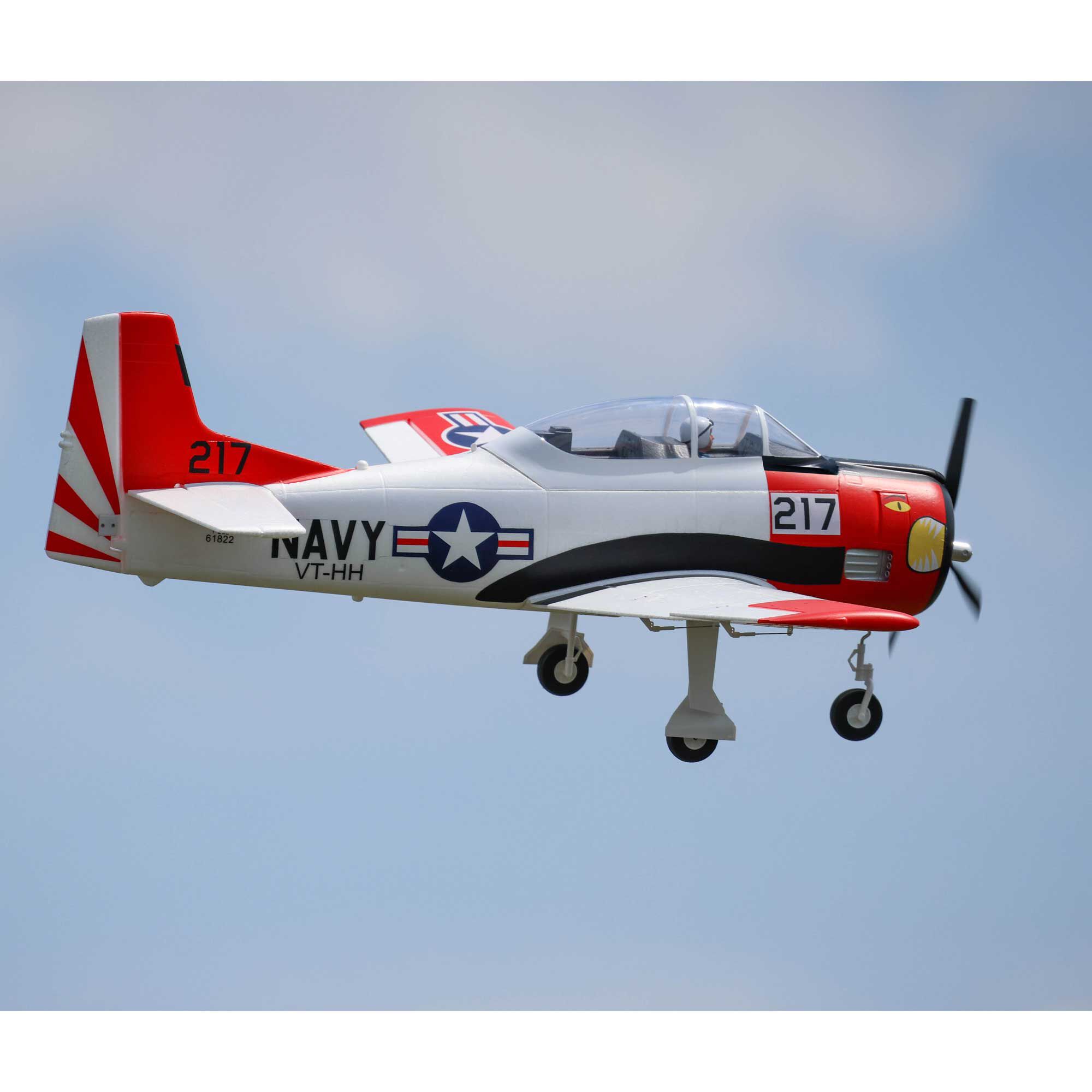 E-flite T-28 Trojan 1.2m PNP with Smart
