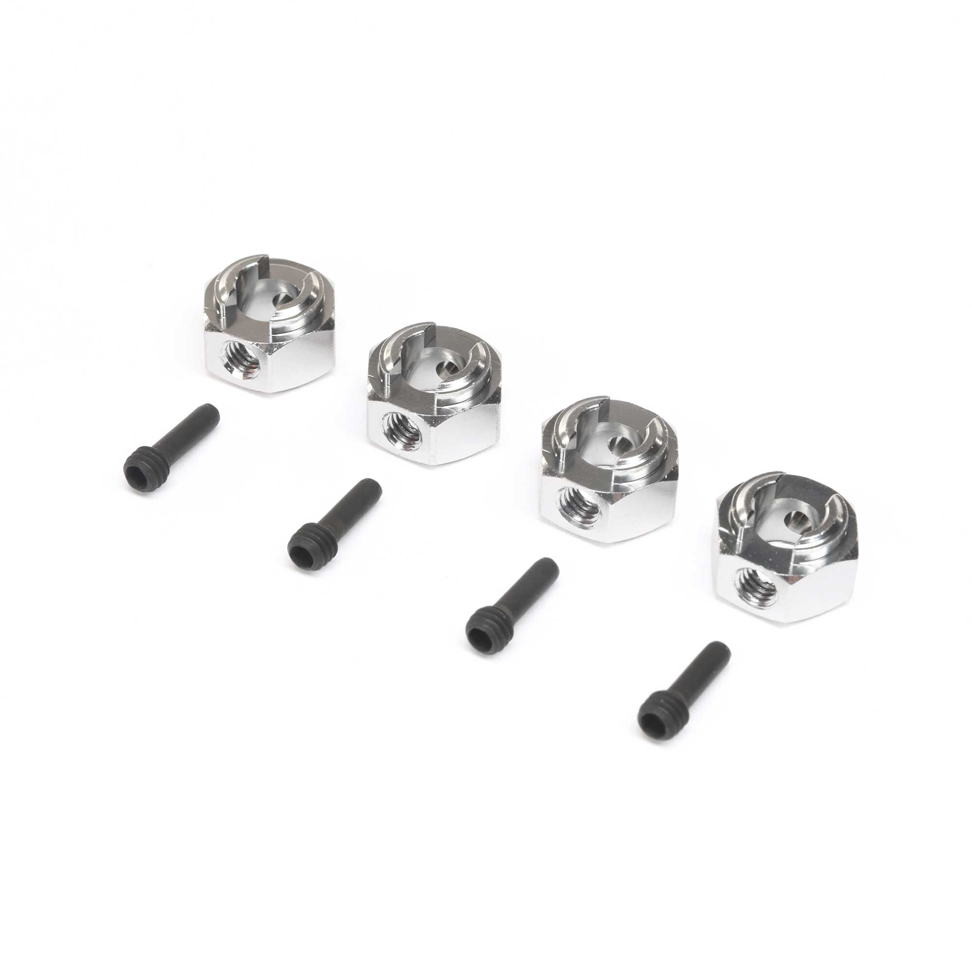 Axial Aluminum Hex Hub, 12mm, Hard Anodized: RBX10