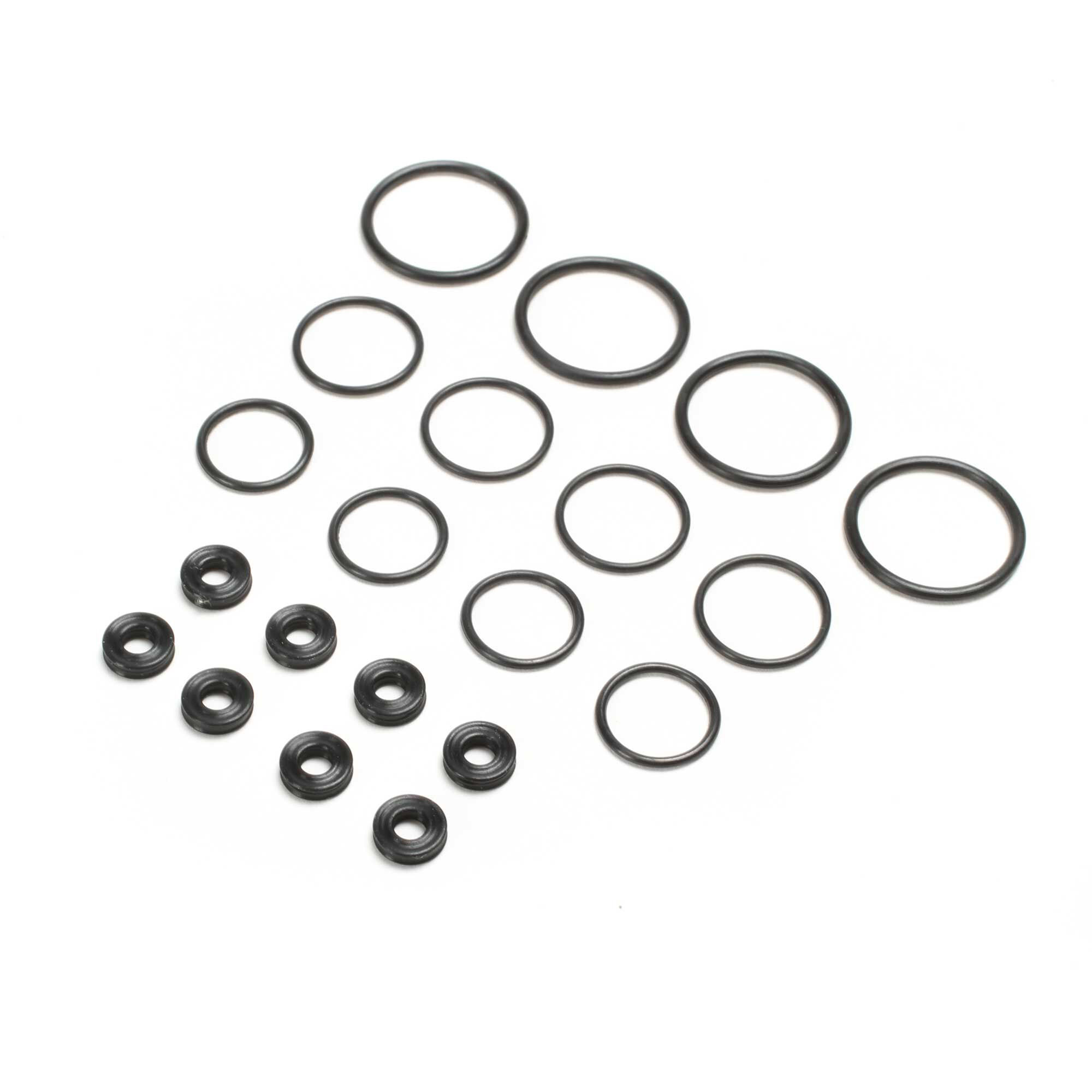Team Losi Racing Seal Set, X-Rings, G3 3mm V2 (4 shocks)