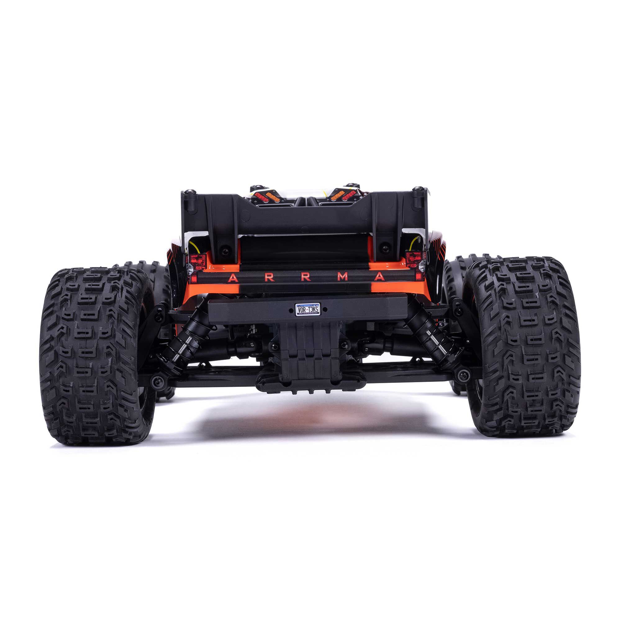 ARRMA 1/10 VORTEKS 2WD RTR Brushed Stadium Truck (Battery & Charger Included), Orange