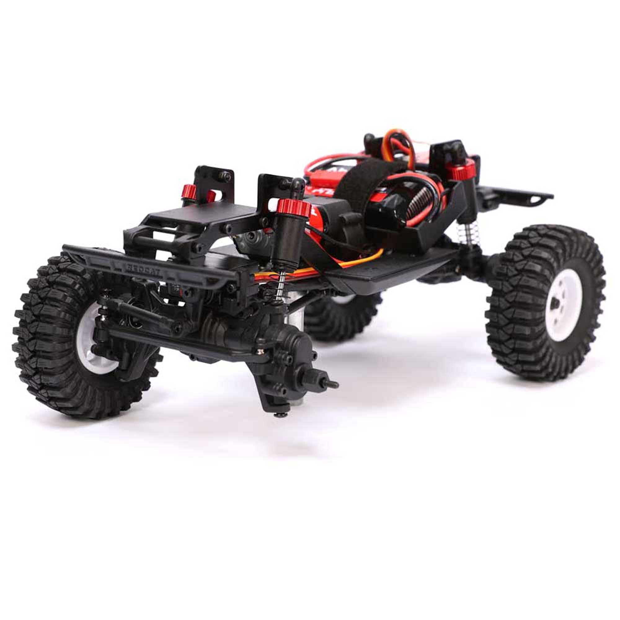 Redcat Racing 1/18 Ascent-18 4x4 Brushed Electric Rock Crawler RTR, Red