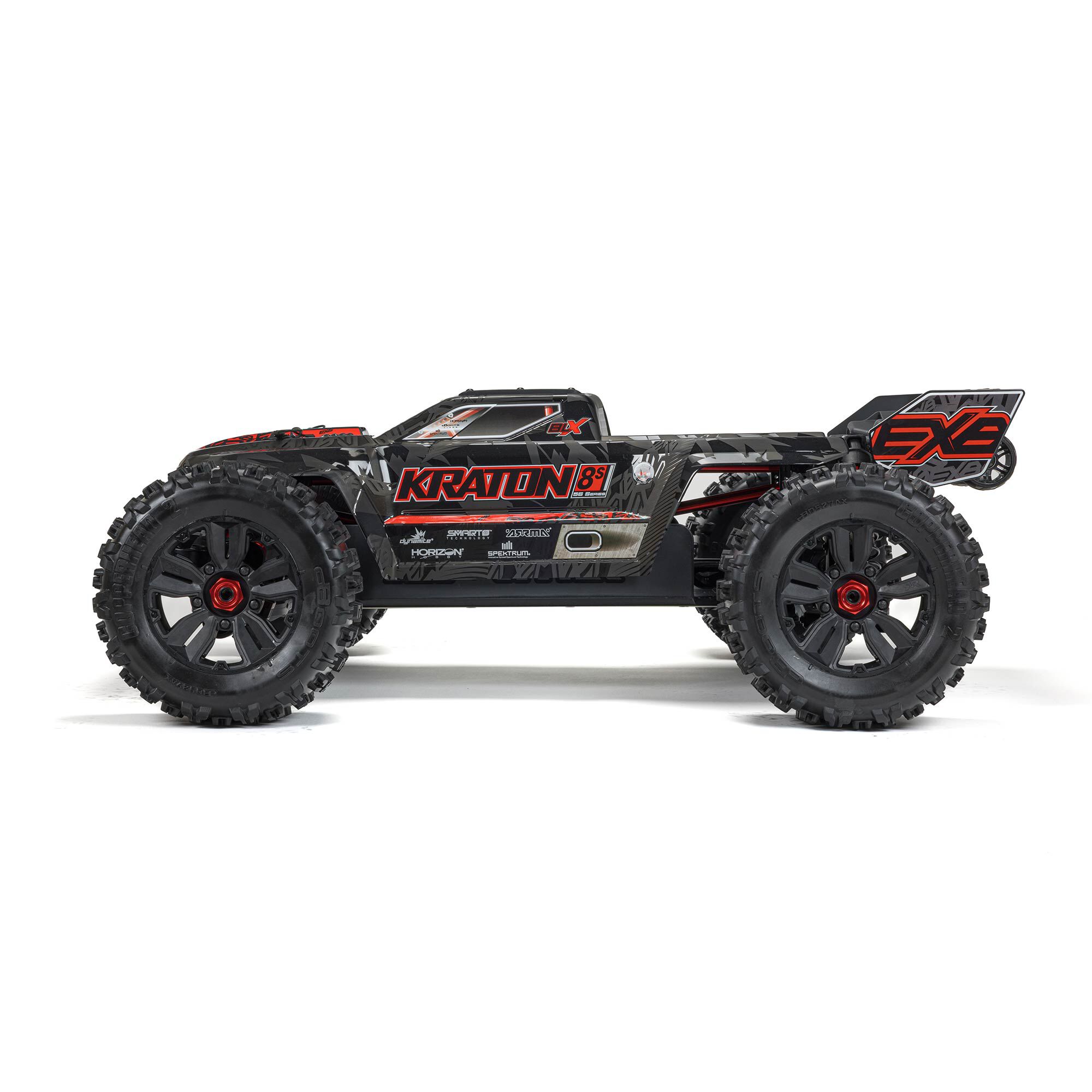 ARRMA 1/5 KRATON 8S EXB AVC 4X4 RTR Brushless Speed Truck, Black