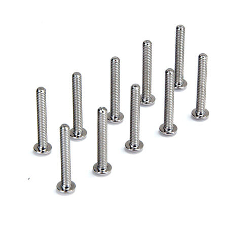 Losi Button Head Screws, 5-40 x 7/8" (10)