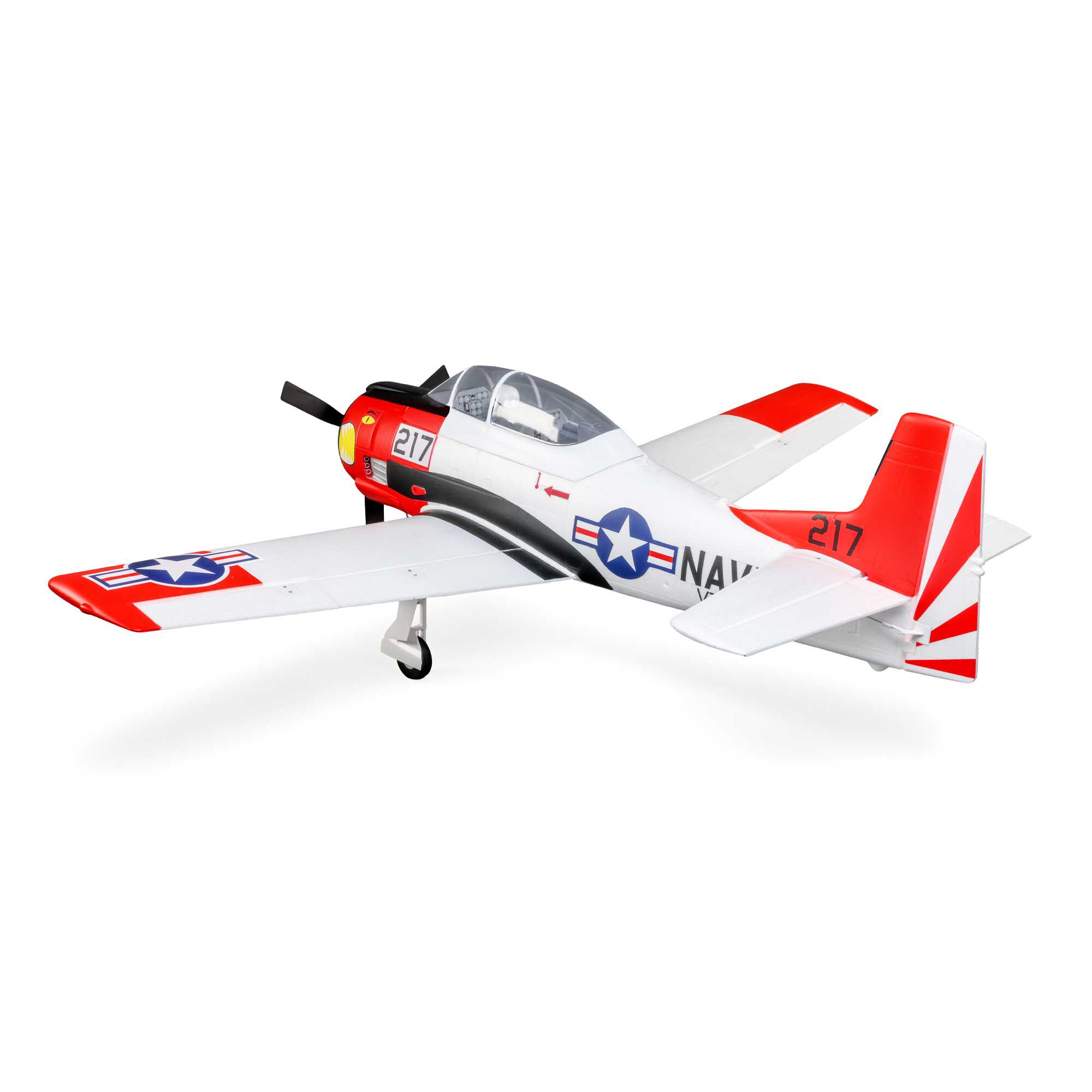 E-flite T-28 Trojan 1.2m BNF Basic with Smart