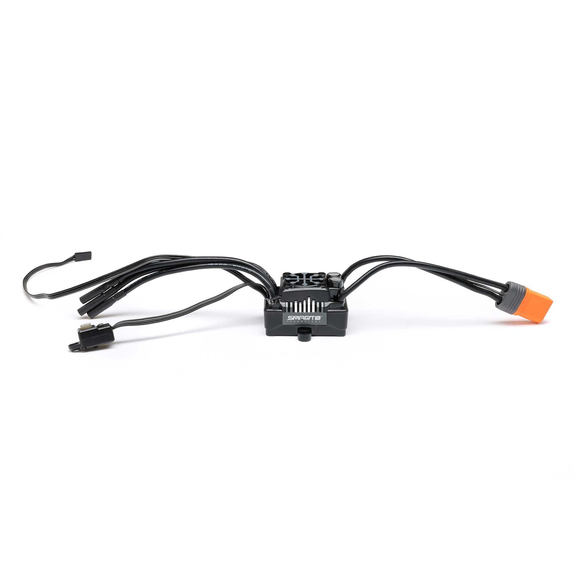 Spektrum Accessories Firma 130A Black Edition Brushless Smart ESC, 2S-4S: LMT 2.0