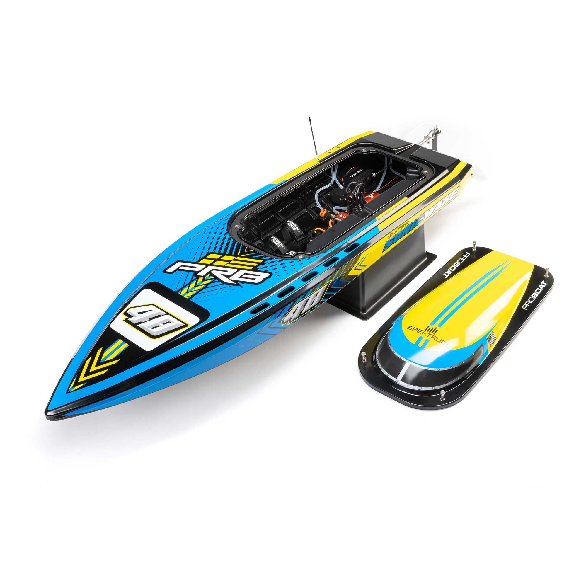 Pro Boat Super Sonicwake 48" 8S Self-Righting Brushless Deep-V RTR