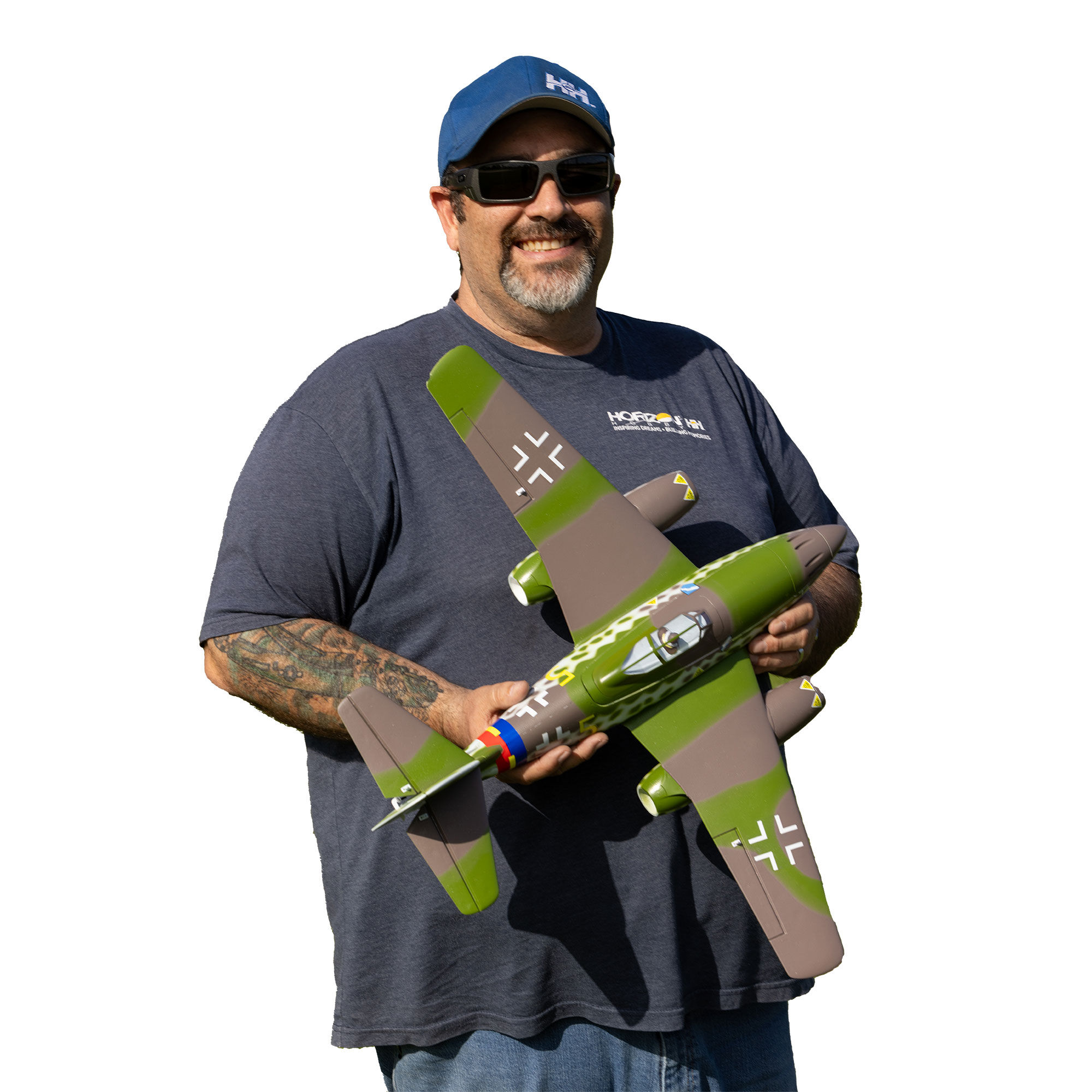 E-flite UMX Me 262 30mm EDF Jet BNF Basic with AS3X and SAFE Select, 660mm