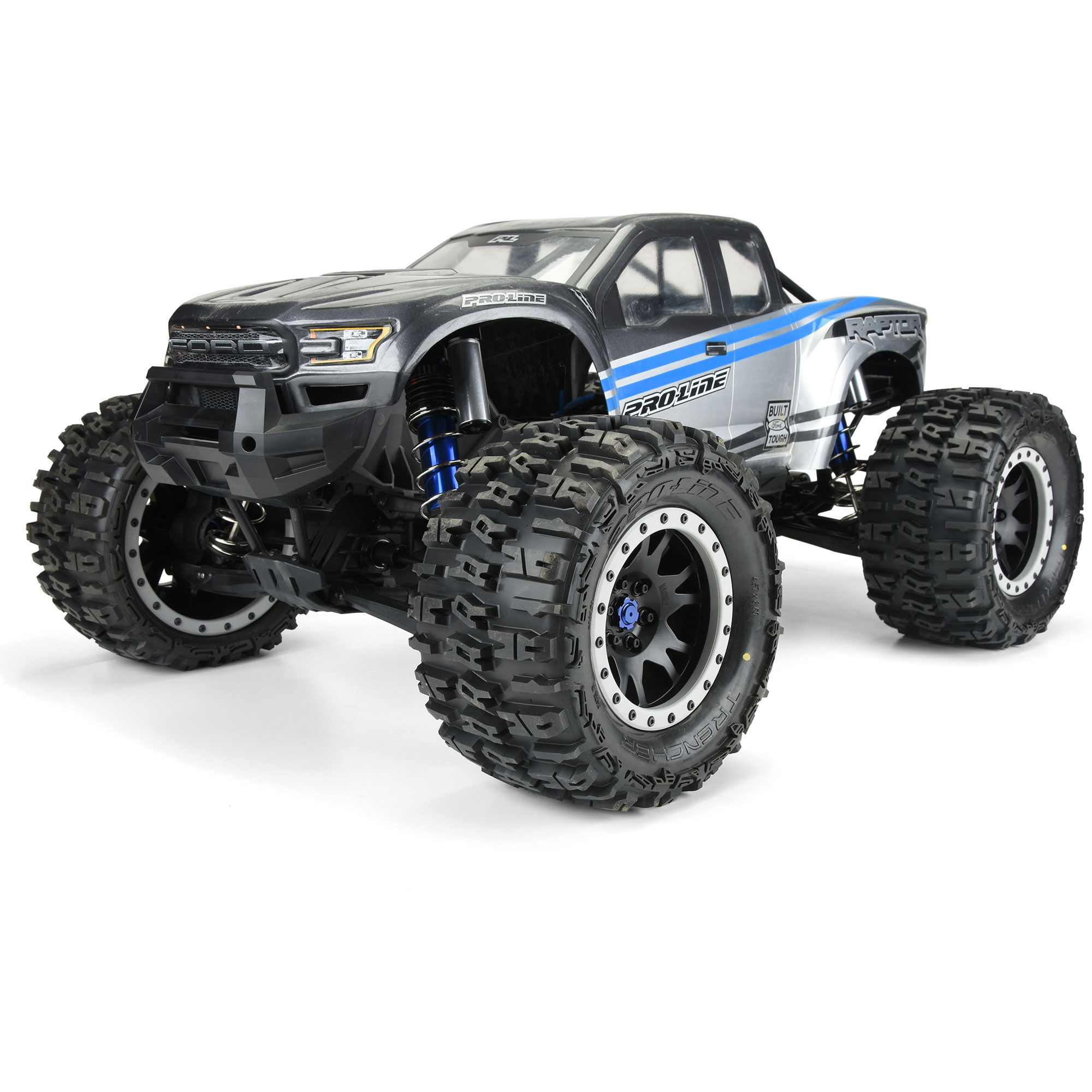 Pro-Line Racing 1/5 Trencher Pro-Loc F/R 4.3" X-MAXX MTD 24mm Blk/Gry Impulse (2)