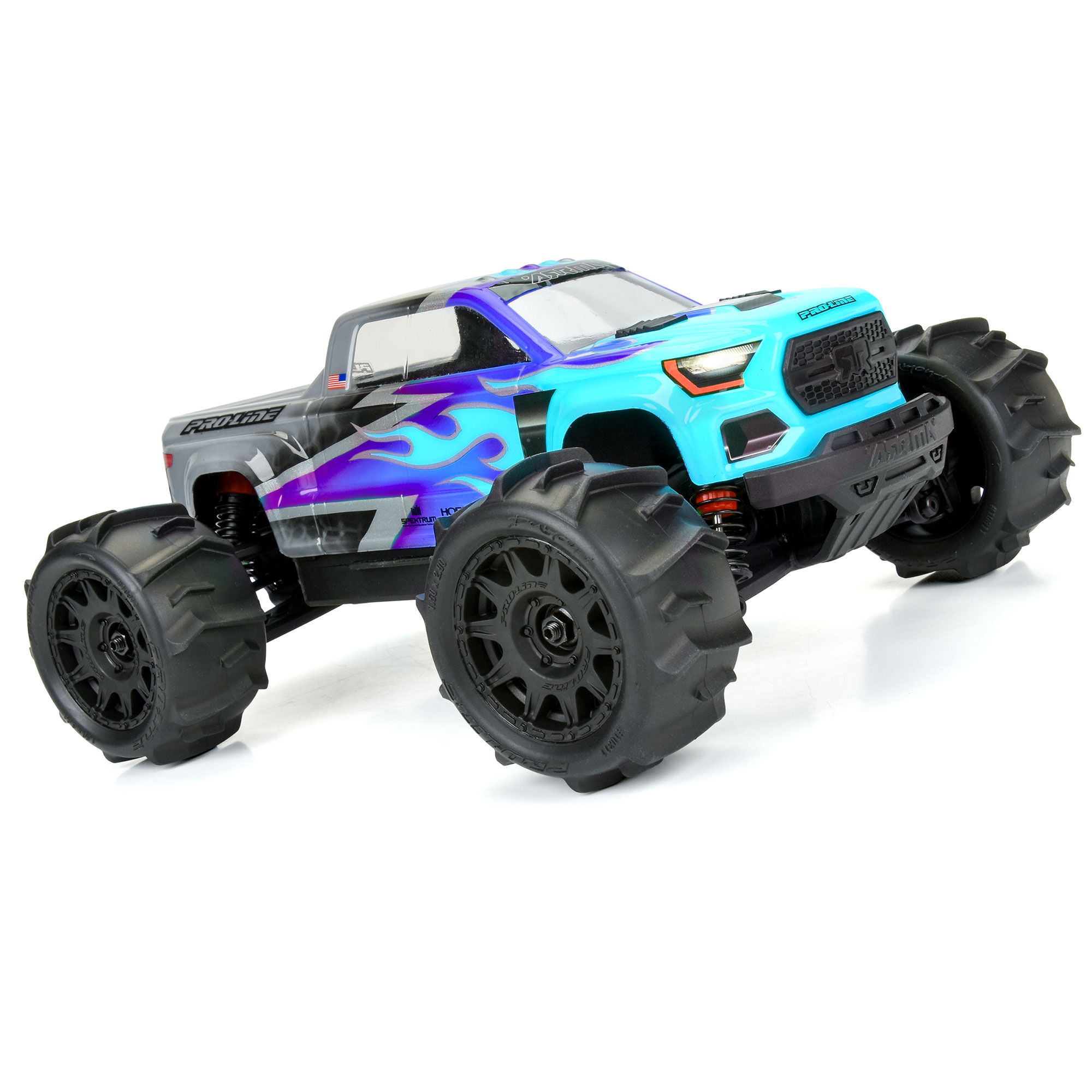 Pro-Line Racing 1/18 Dumont F/R Tires MTD 12mm Black Raid (4): Granite GROM