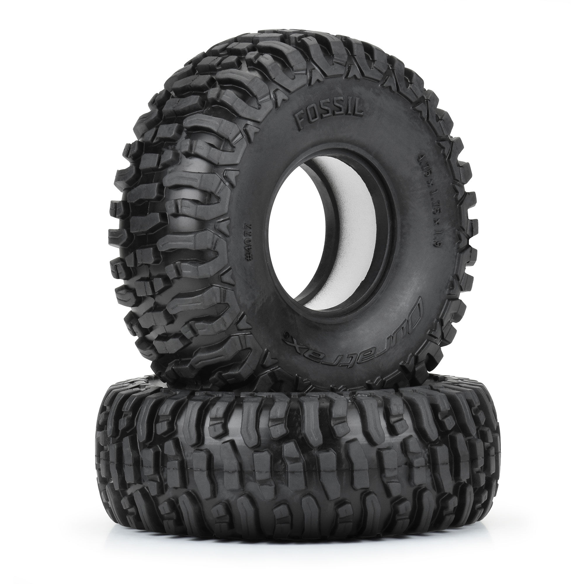 Duratrax 1/10 Fossil Front/Rear 1.9" Crawler Tires (2)