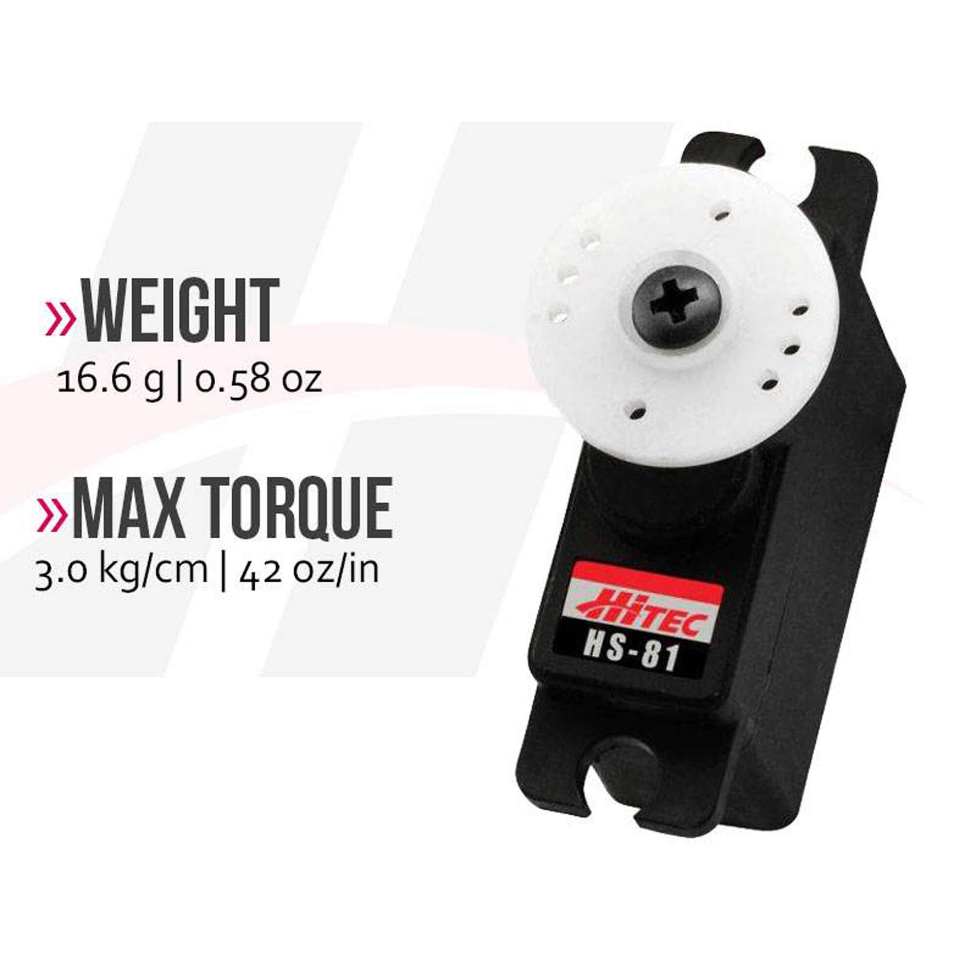 Hitec RCD Inc. HS-81 Standard Micro Analog Servo