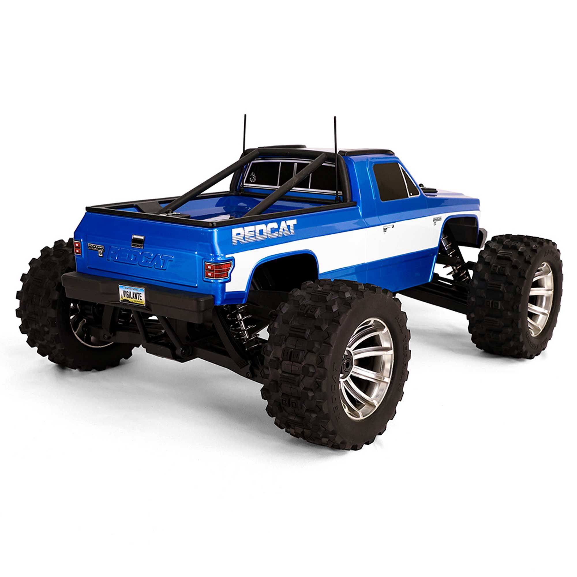 Redcat Racing 1/5 Vigilante 4x4 8S Brushless Electric Monster Truck RTR, Blue