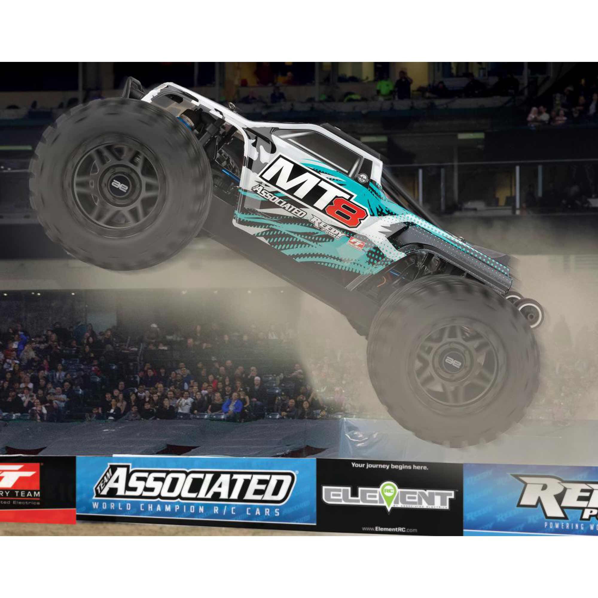 Team Associated 1/8 Rival MT8 4X4 Monster Truck RTR, Teal