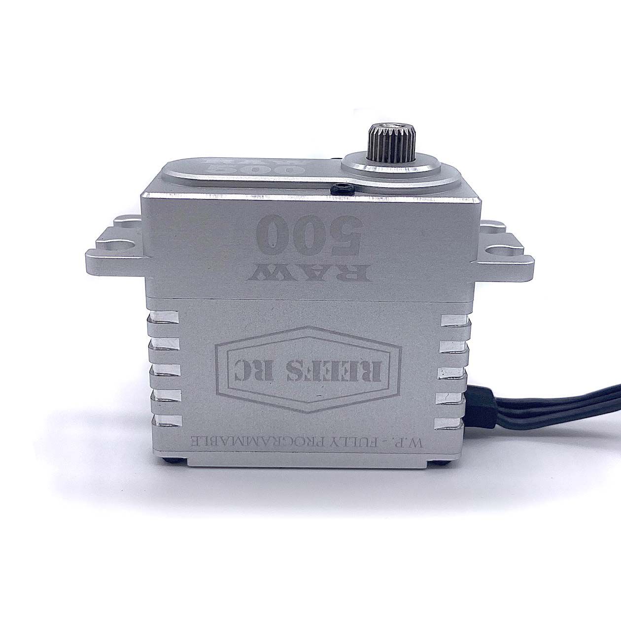REEFS RC RAW 500HD Standard Digital Metal Gear Waterproof Programmable Servo, Silver