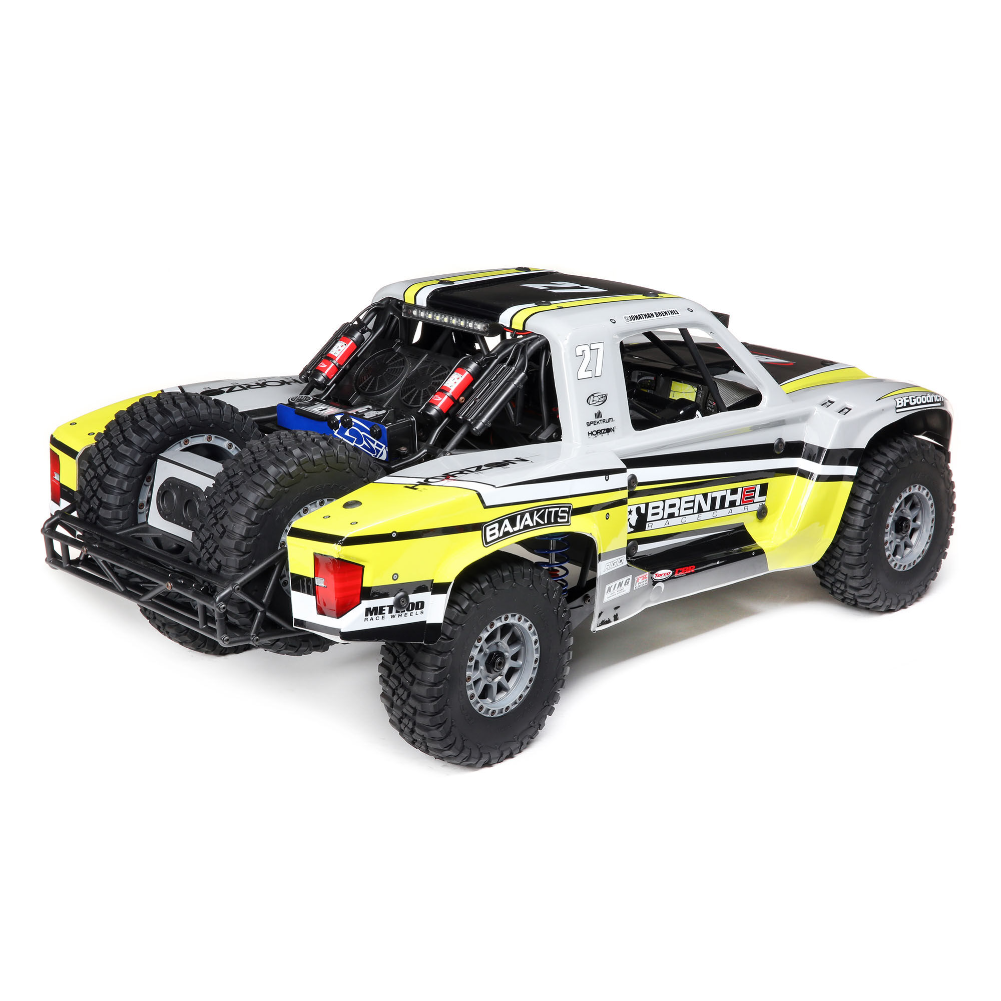 Losi 1/6 Super Baja Rey King Shocks 8S 4X4 RTR Brushless Desert Truck, Blue