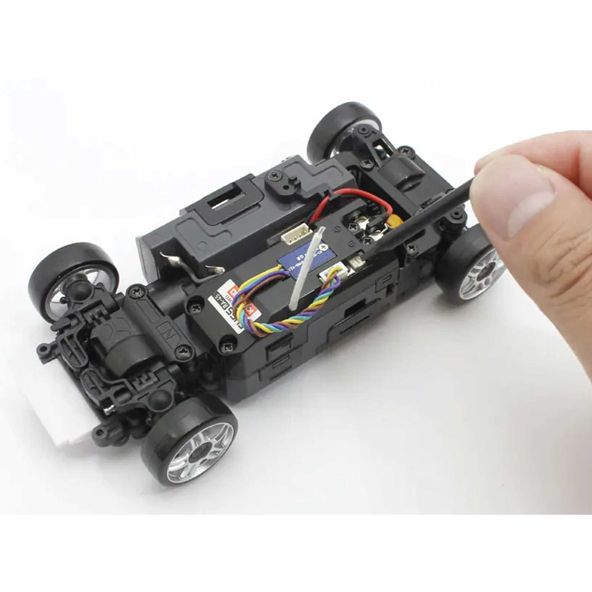 Kyosho 1/28 Toyota Corolla Levin AE86 Mini-Z AWD RTR, White/ Black