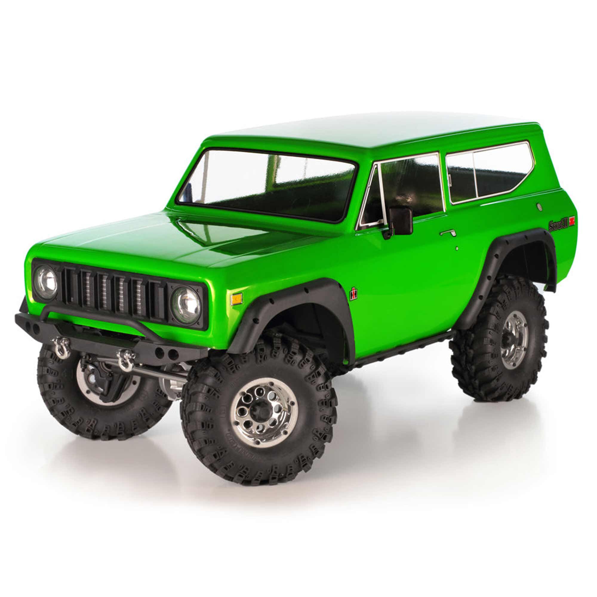 Redcat Racing 1/10 Gen8 V2 International Harvester Scout II Brushed 4X4 Crawler RTR, Green