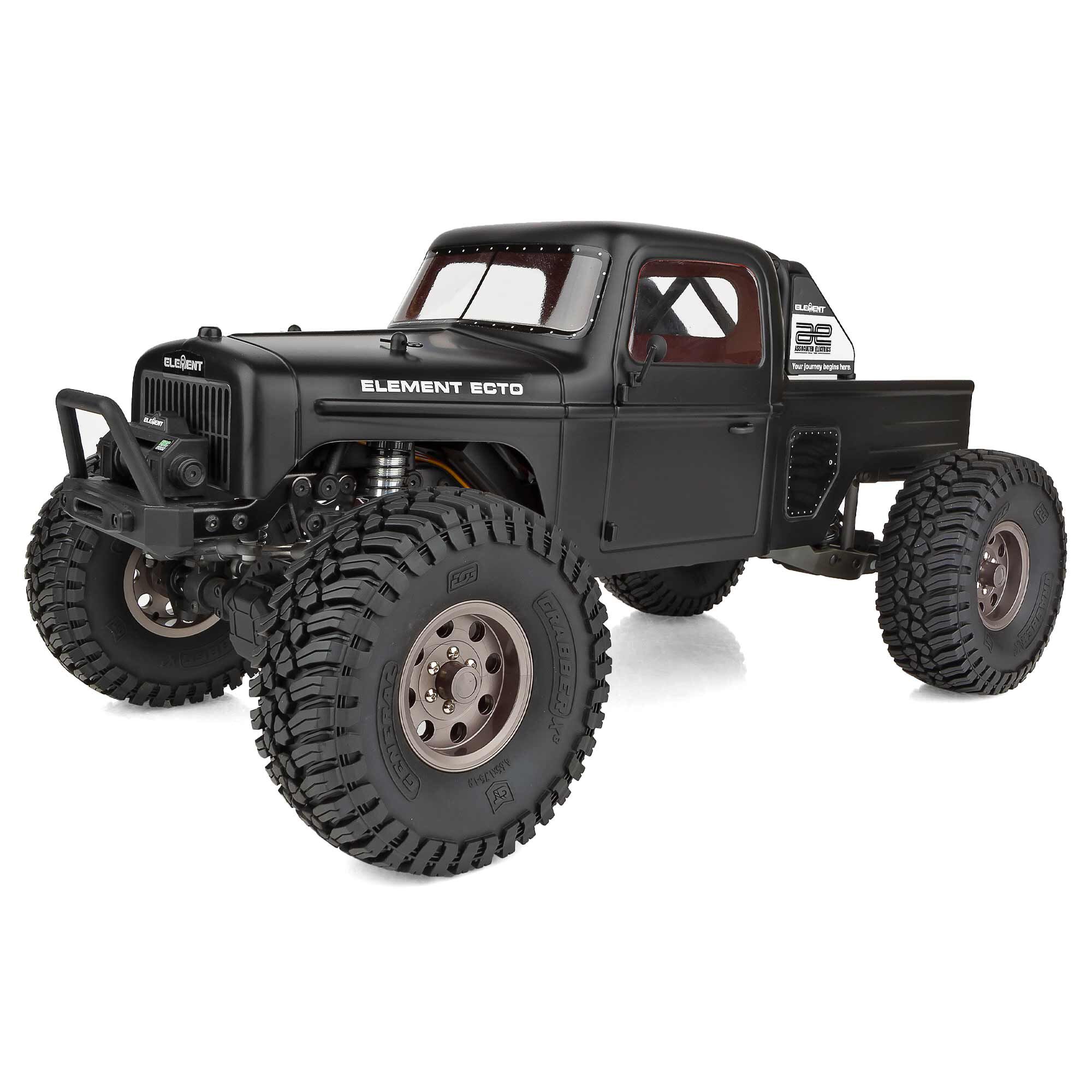 Team Associated 1/10 Enduro Ecto 4x4 Trail Truck RTR, LiPo Combo, Black