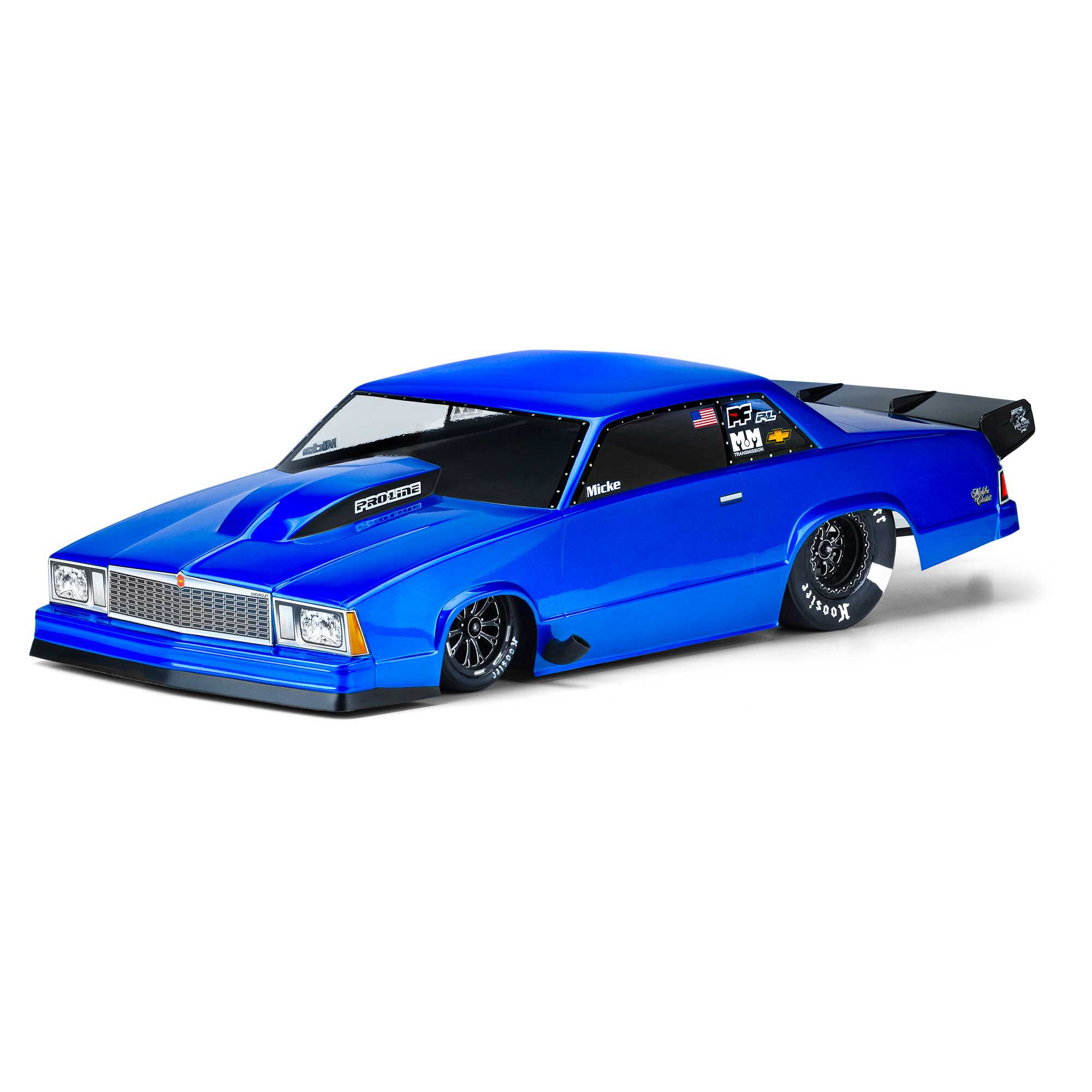 Pro-Line Racing 1/10 1978 Chevrolet Malibu Clear Body: Drag Car