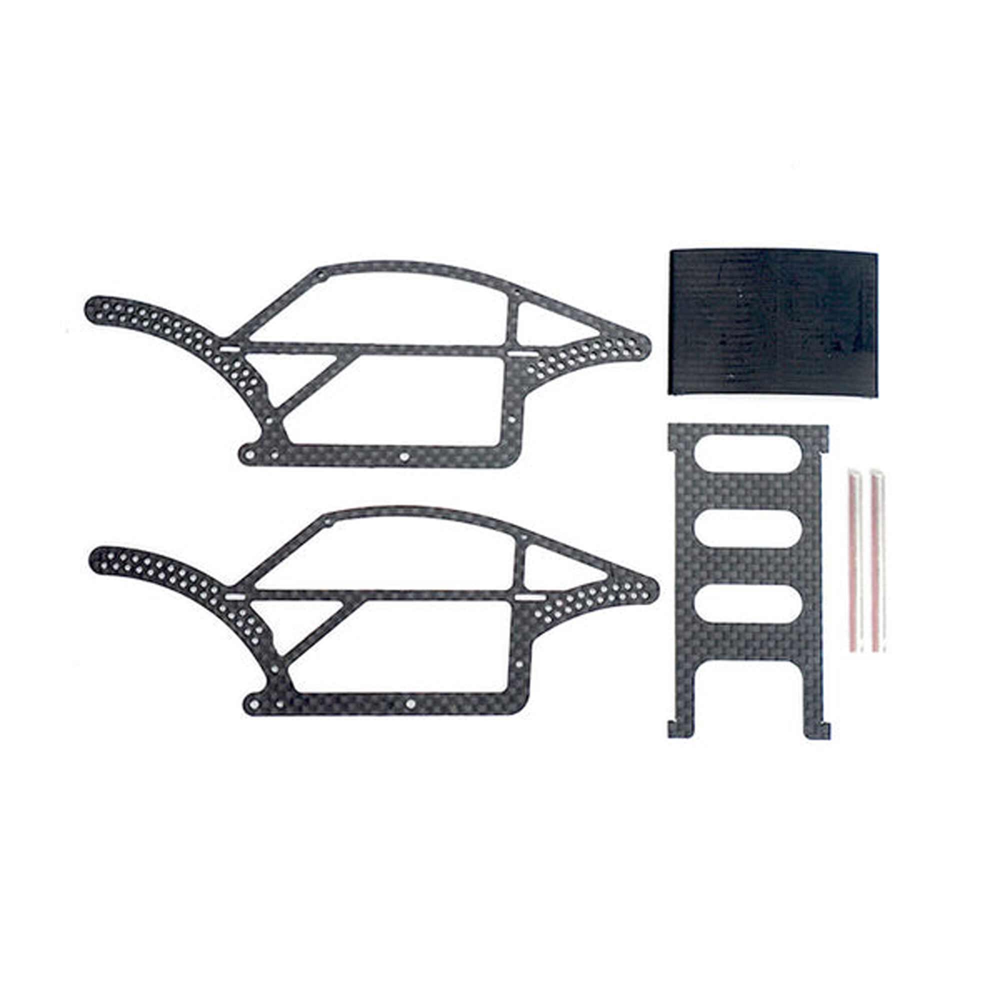 Furitek Bettle Carbon Fiber Comp Chassis: TRX-4M