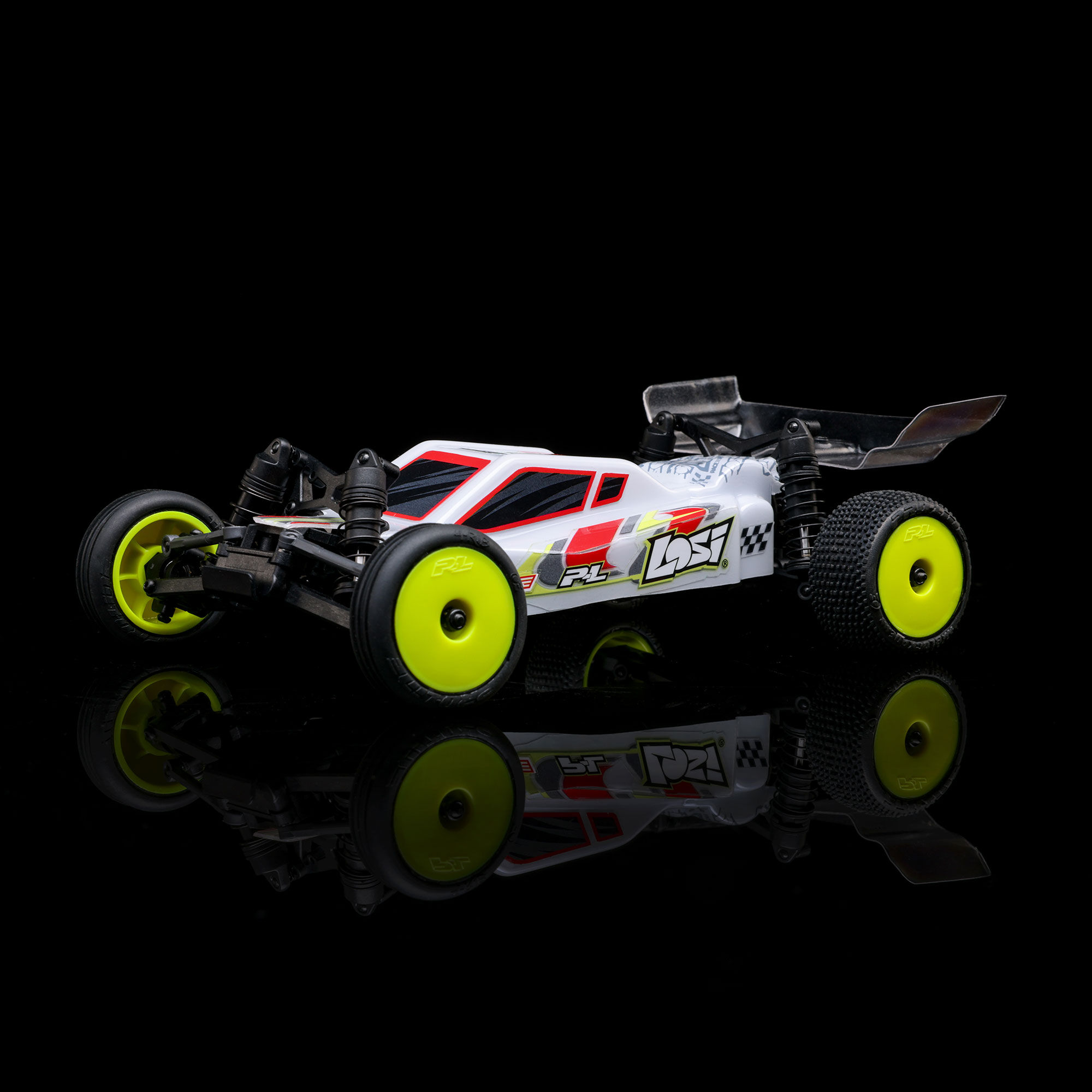 Losi 1/24 Micro-B 2S 2WD RTR Race Buggy (Battery & Charger Included), White