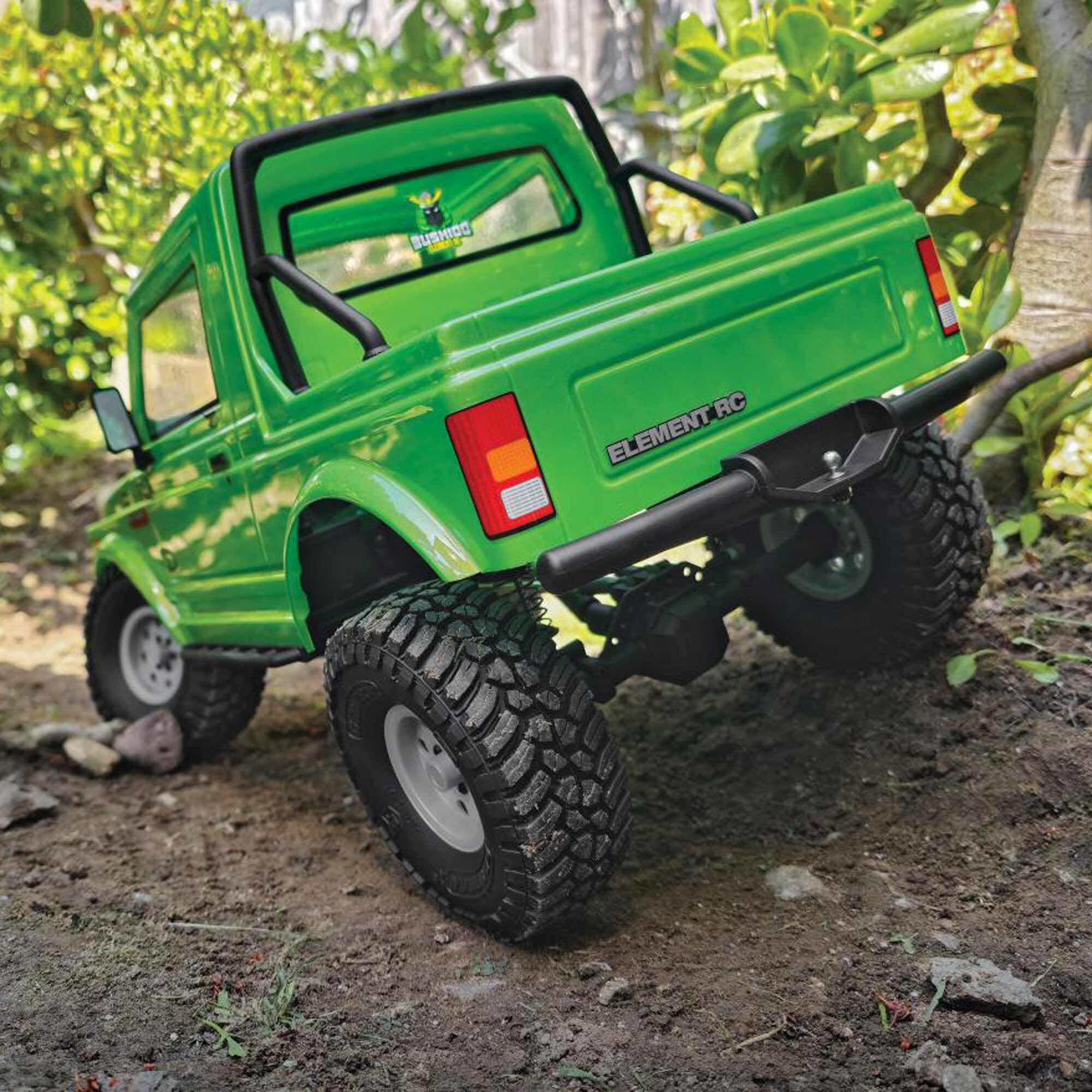 Team Associated Enduro Bushido Trail Truck RTR, Green, LiPo Combo