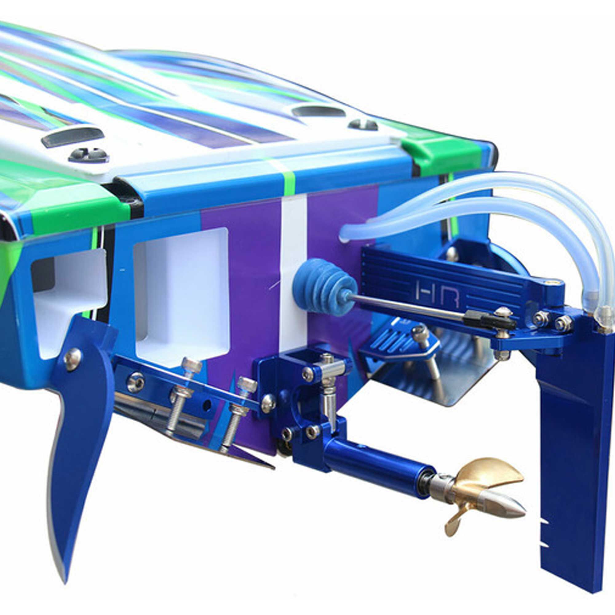 Hot Racing Rudder Blade Mount - TRA Spartan SR Boat