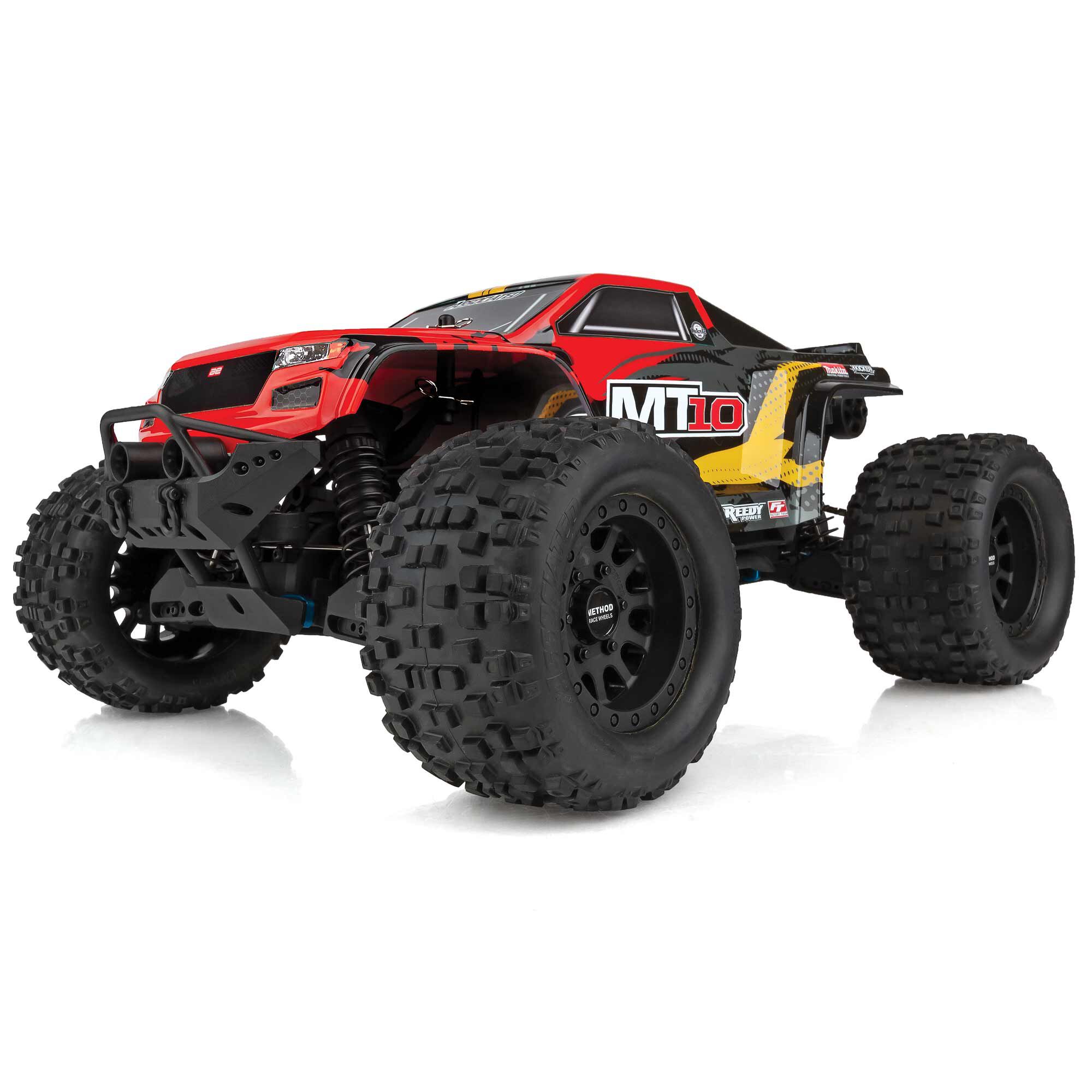 Team Associated 1/10 Rival MT10 4WD Brushless RTR V2, 3S LiPo Combo