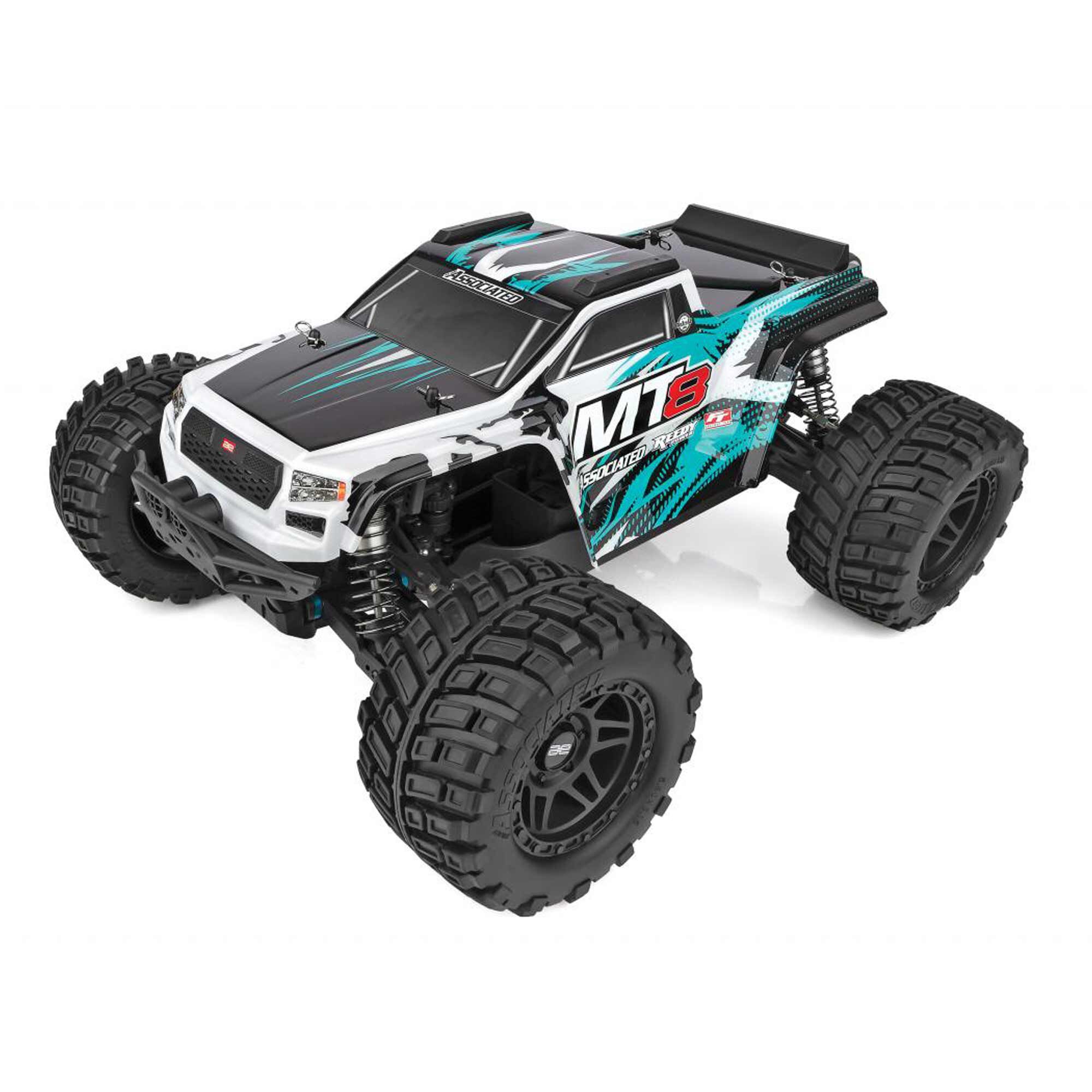 Team Associated 1/8 Rival MT8 4X4 Monster Truck RTR, Teal